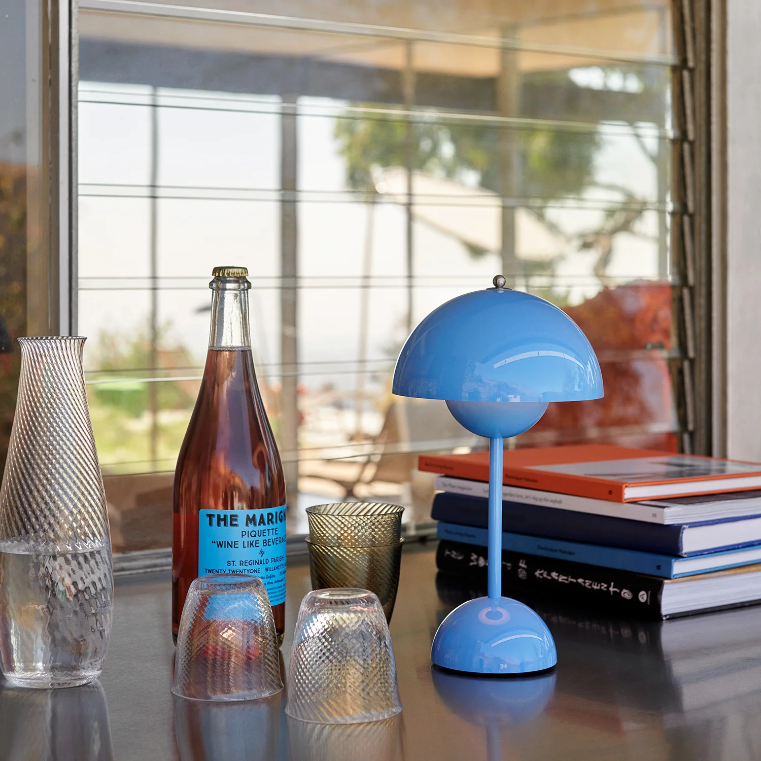 &tradition | flowerpot VP9 portable lamp | swim blue - Image 6