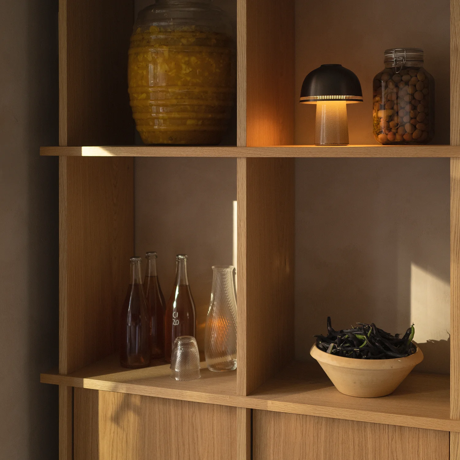 &tradition | raku portable lamp | beige grey + bronzed - Image 10