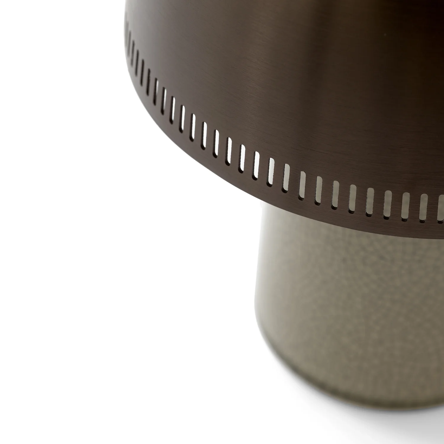 &tradition | raku portable lamp | beige grey + bronzed - Image 7