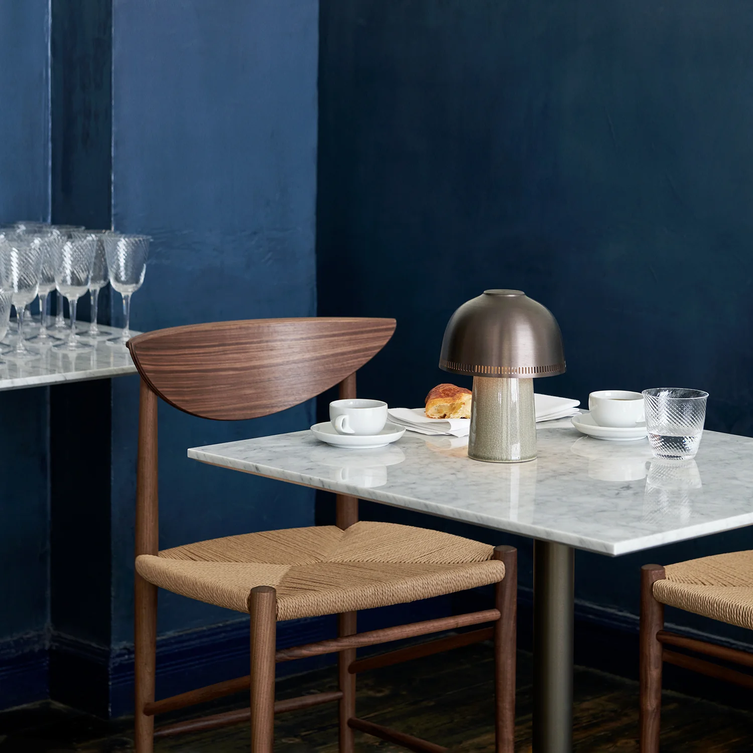 &tradition | raku portable lamp | beige grey + bronzed - Image 9