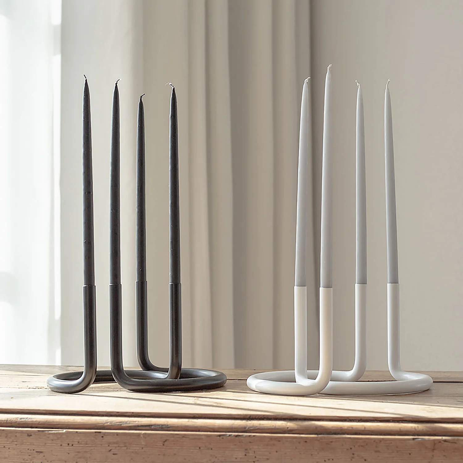 architectmade | candles for gemini candle holder | grey 4 pack - Image 4