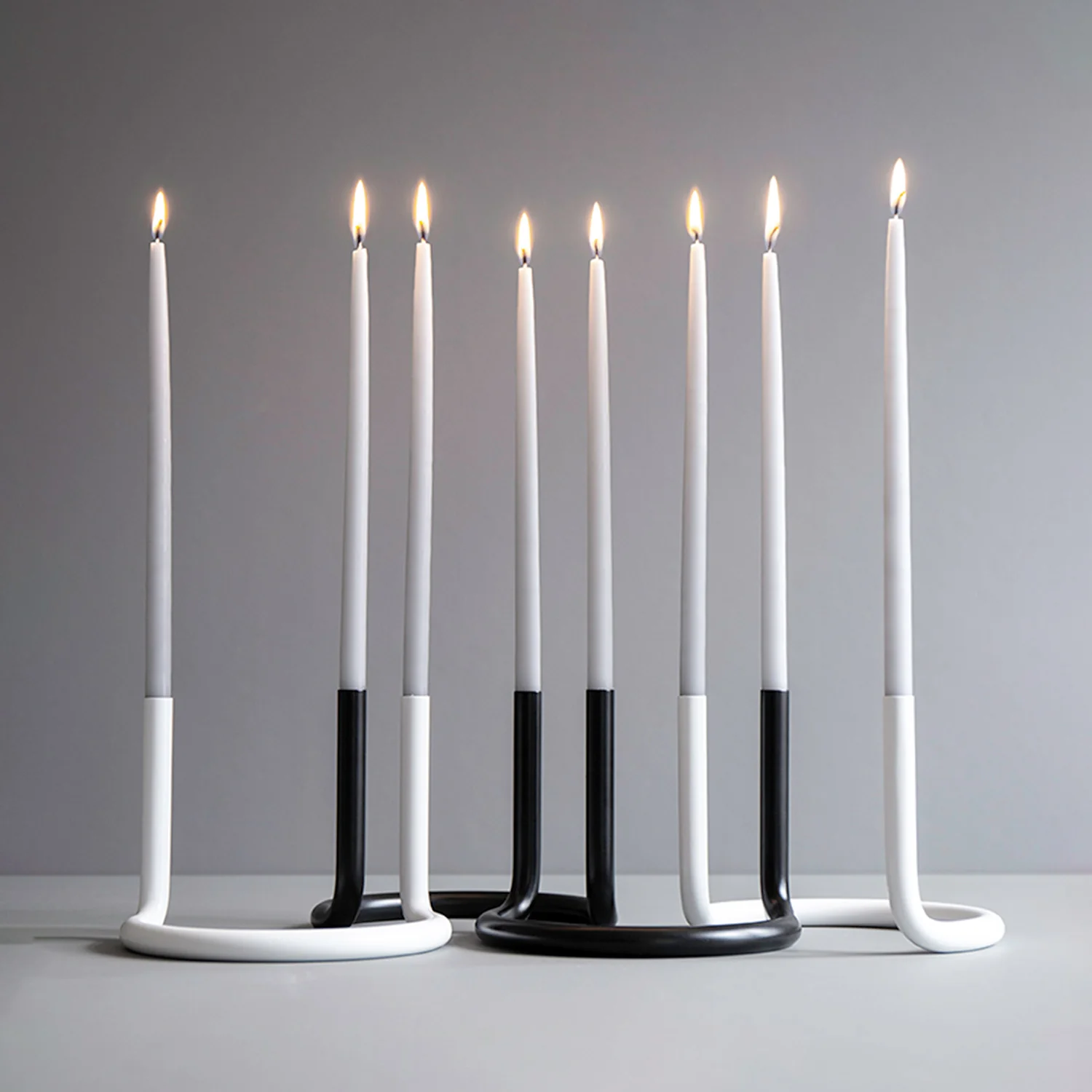 architectmade | candles for gemini candle holder | grey 4 pack - Image 5