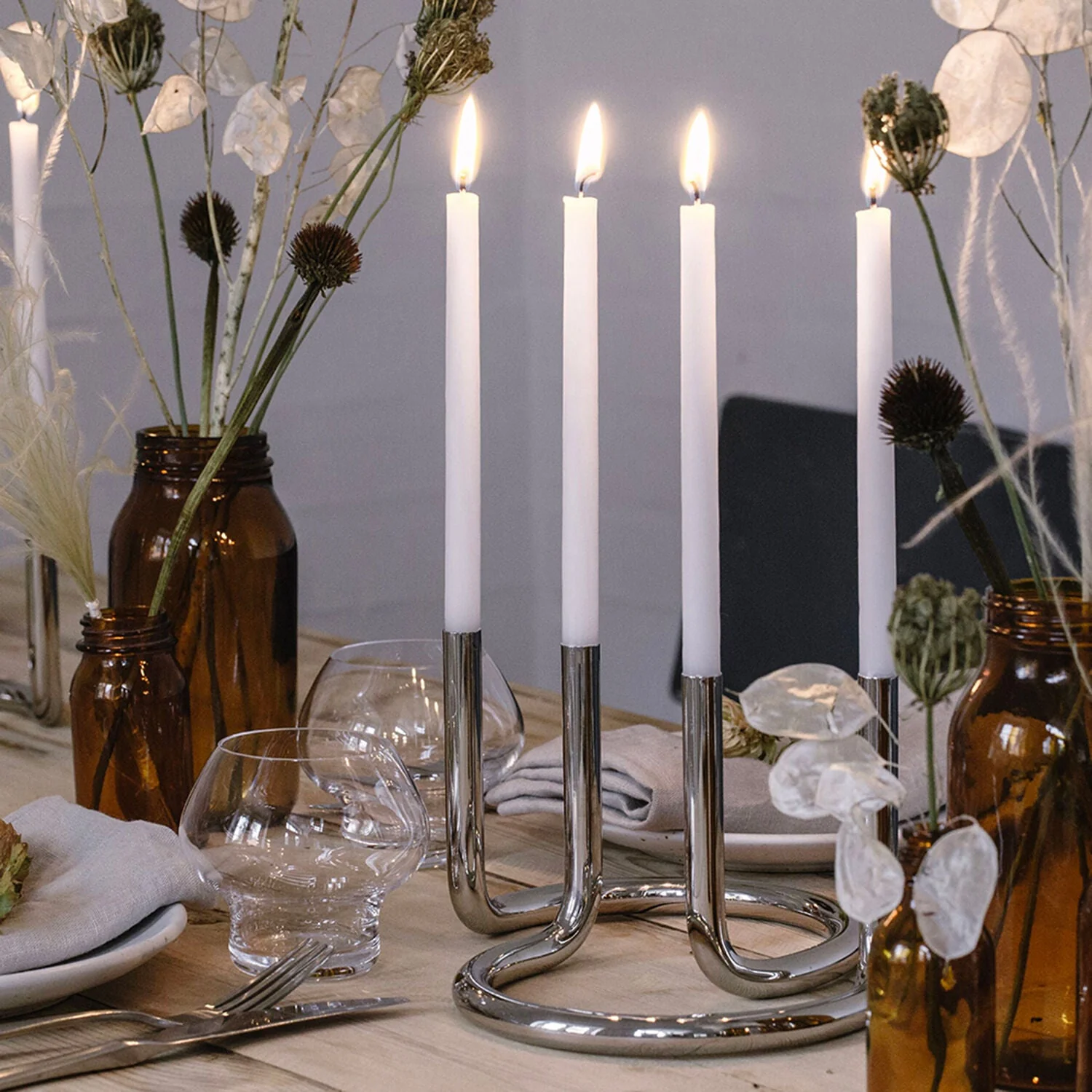 architectmade | candles for gemini candle holder | white 4 pack - Image 6