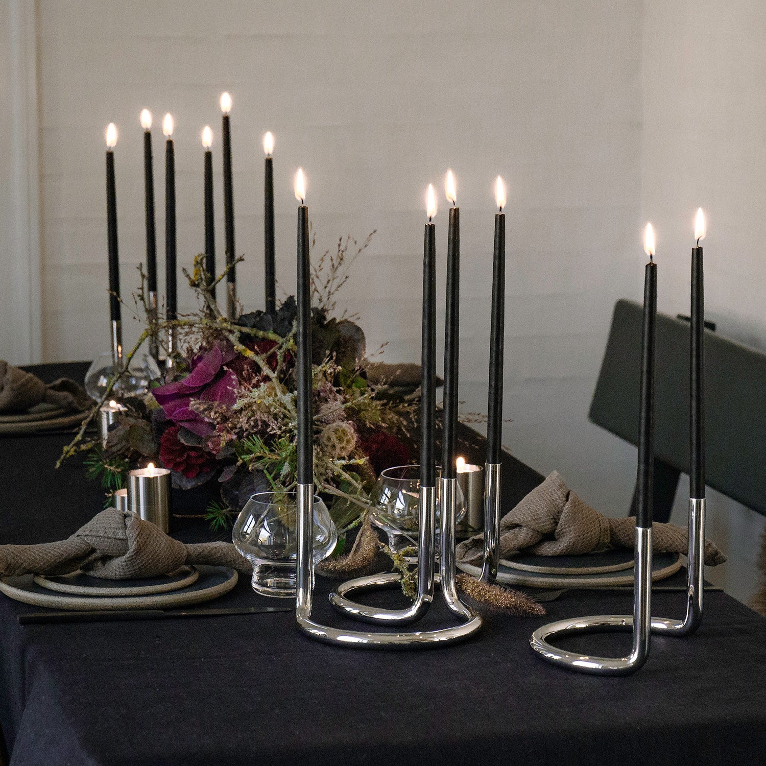 architectmade | gemini candleholder | stainless steel - Image 17