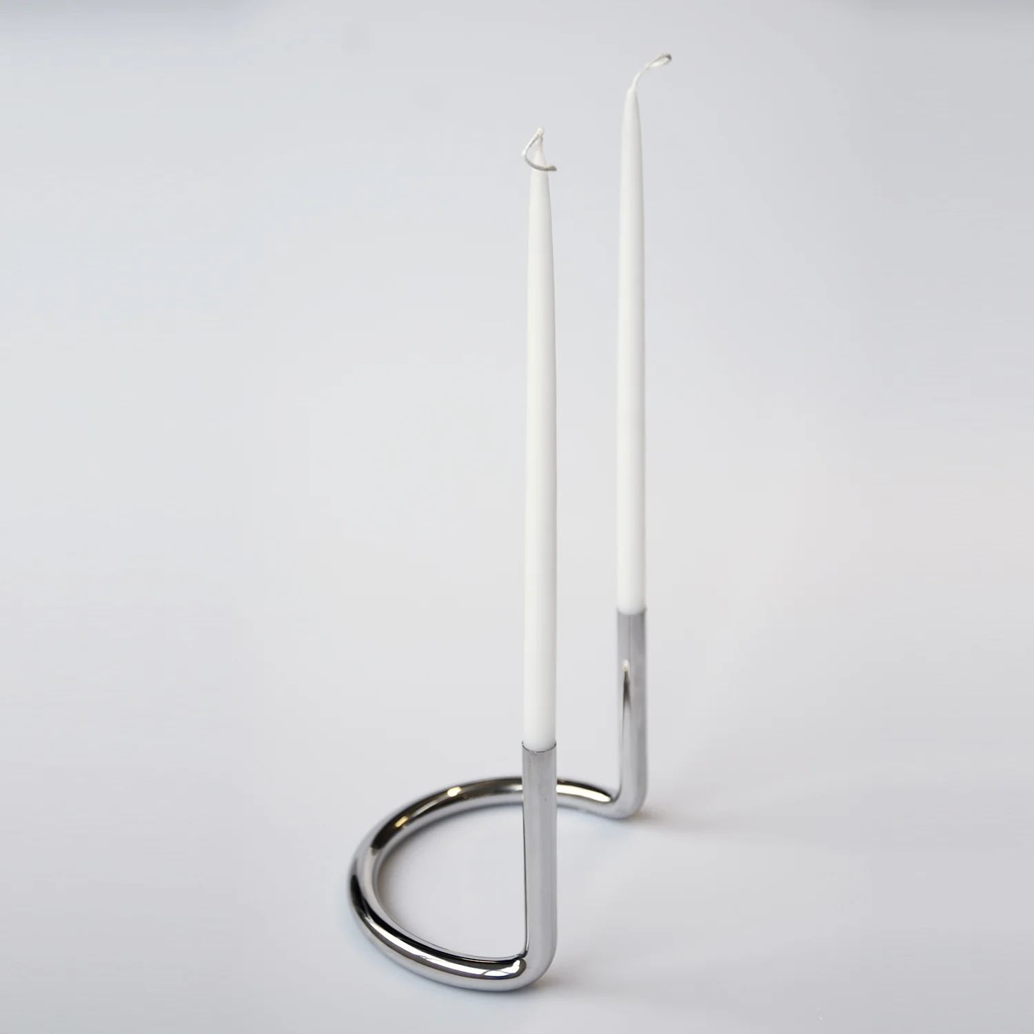 architectmade | gemini candleholder | stainless steel - Image 4