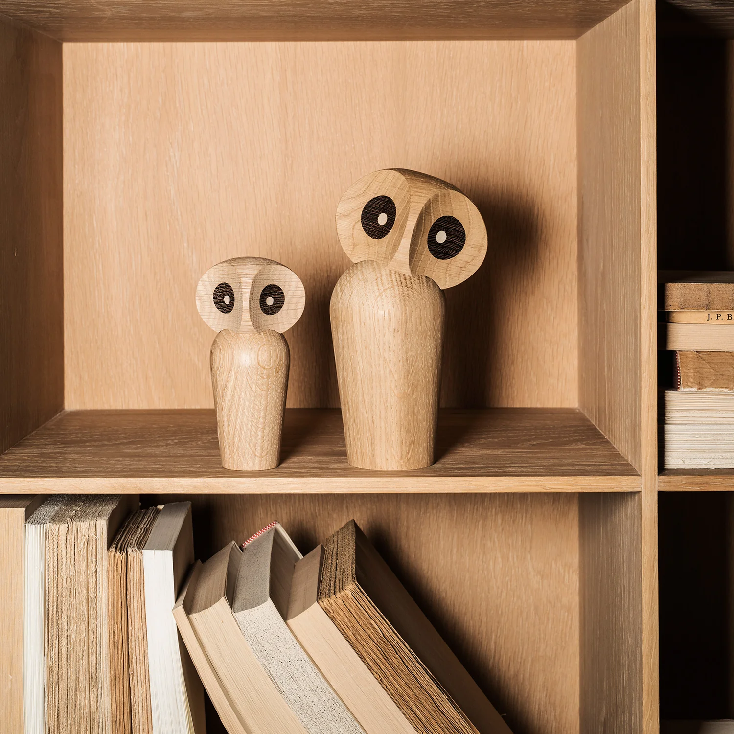 architectmade | wooden owl | large natural oak - Image 3