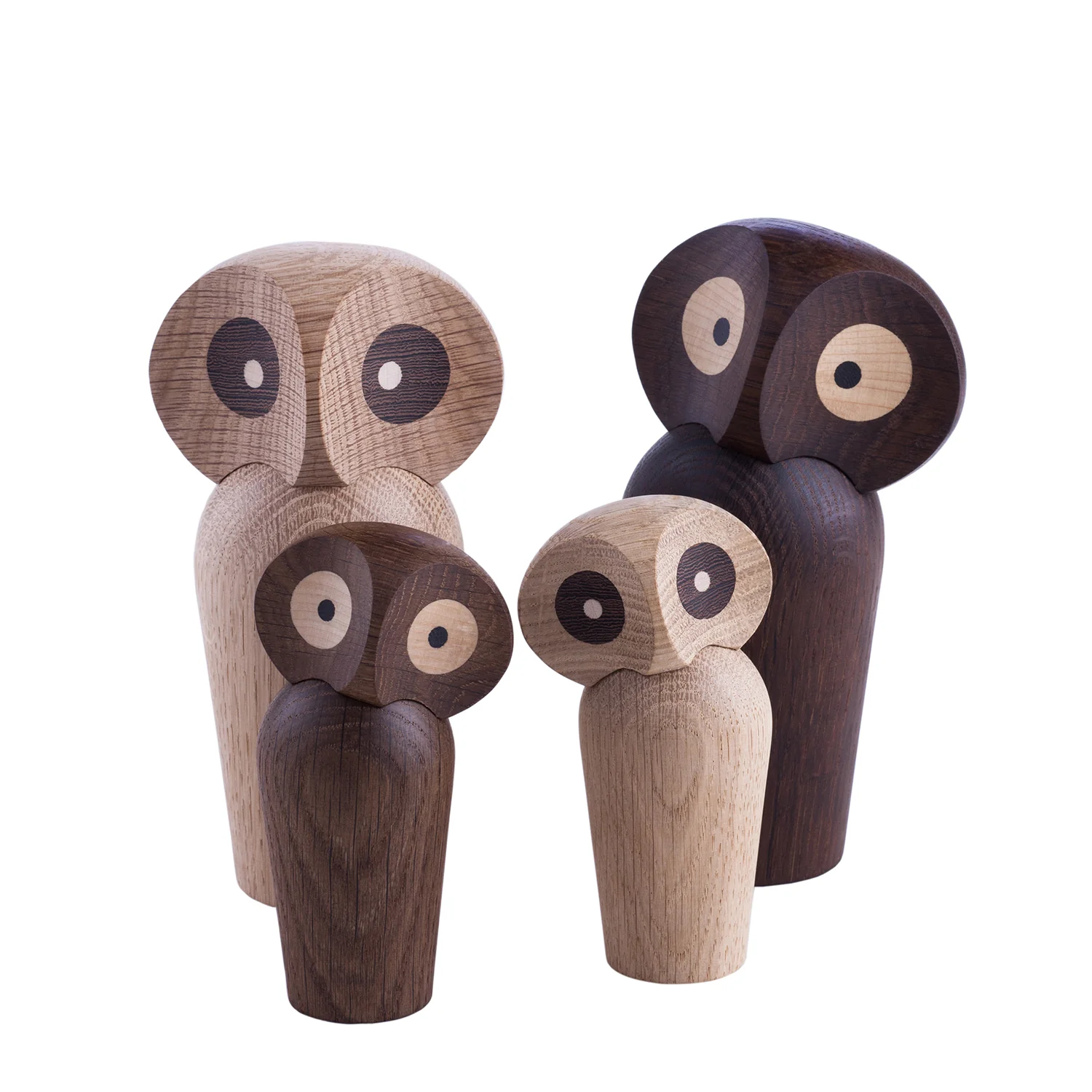 architectmade | wooden owl | large smoked oak - Image 9
