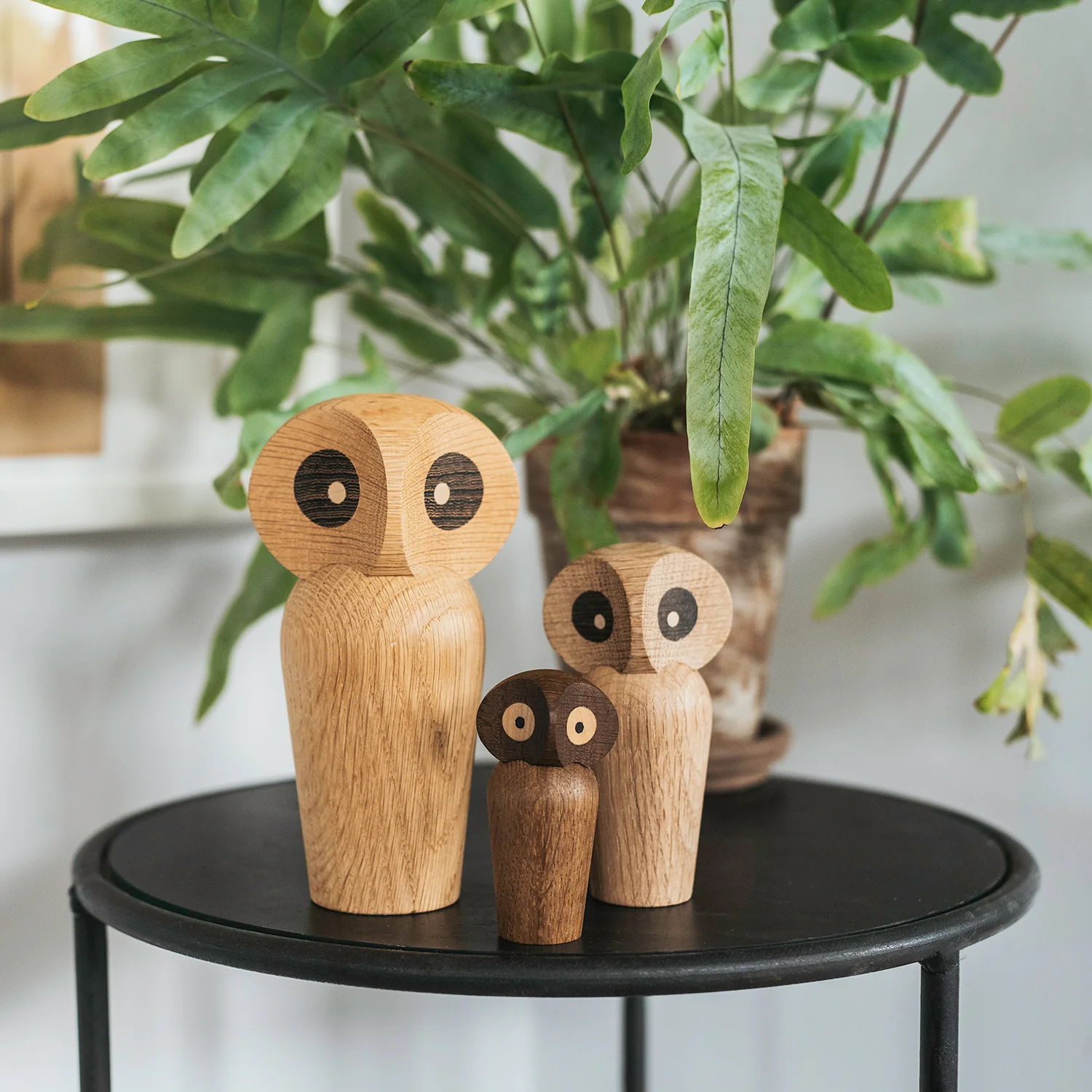 architectmade | wooden owl | mini smoked oak - Image 5