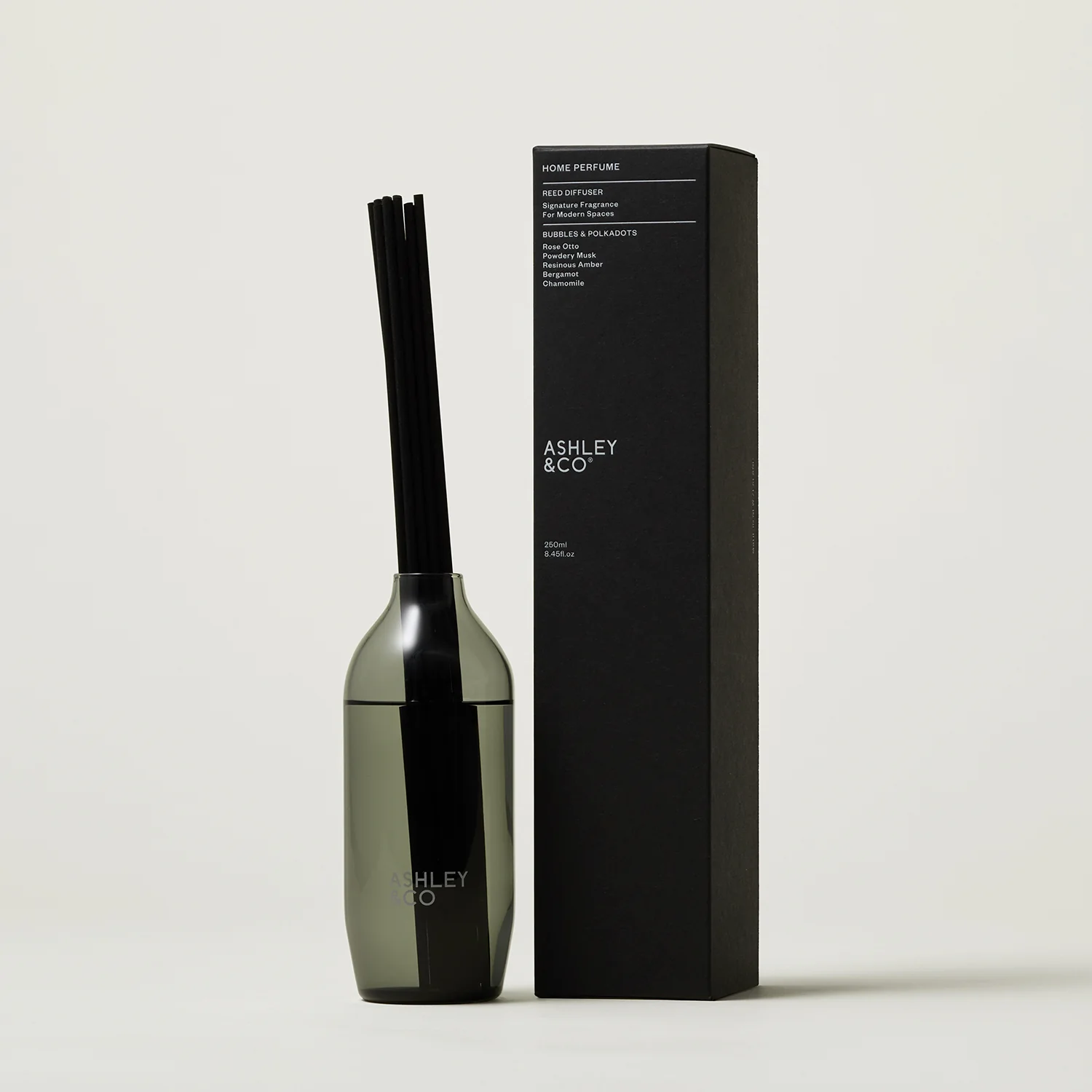 ashley + co | home perfume scent diffuser | bubbles + polkadots
