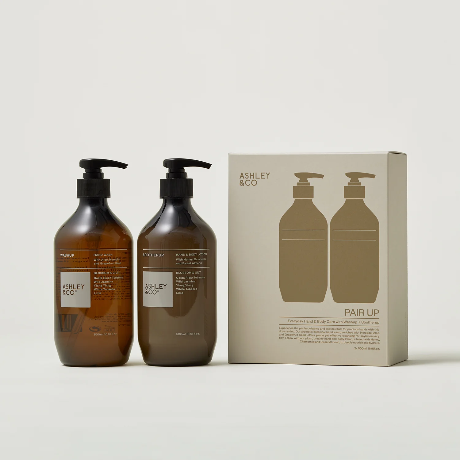 ashley + co | pair up hand + body care set | blossom + gilt - Image 2