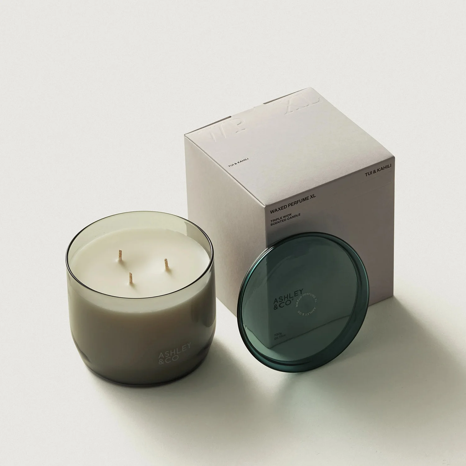 ashley + co | waxed perfume scented XL candle | tui + kahili - Image 6
