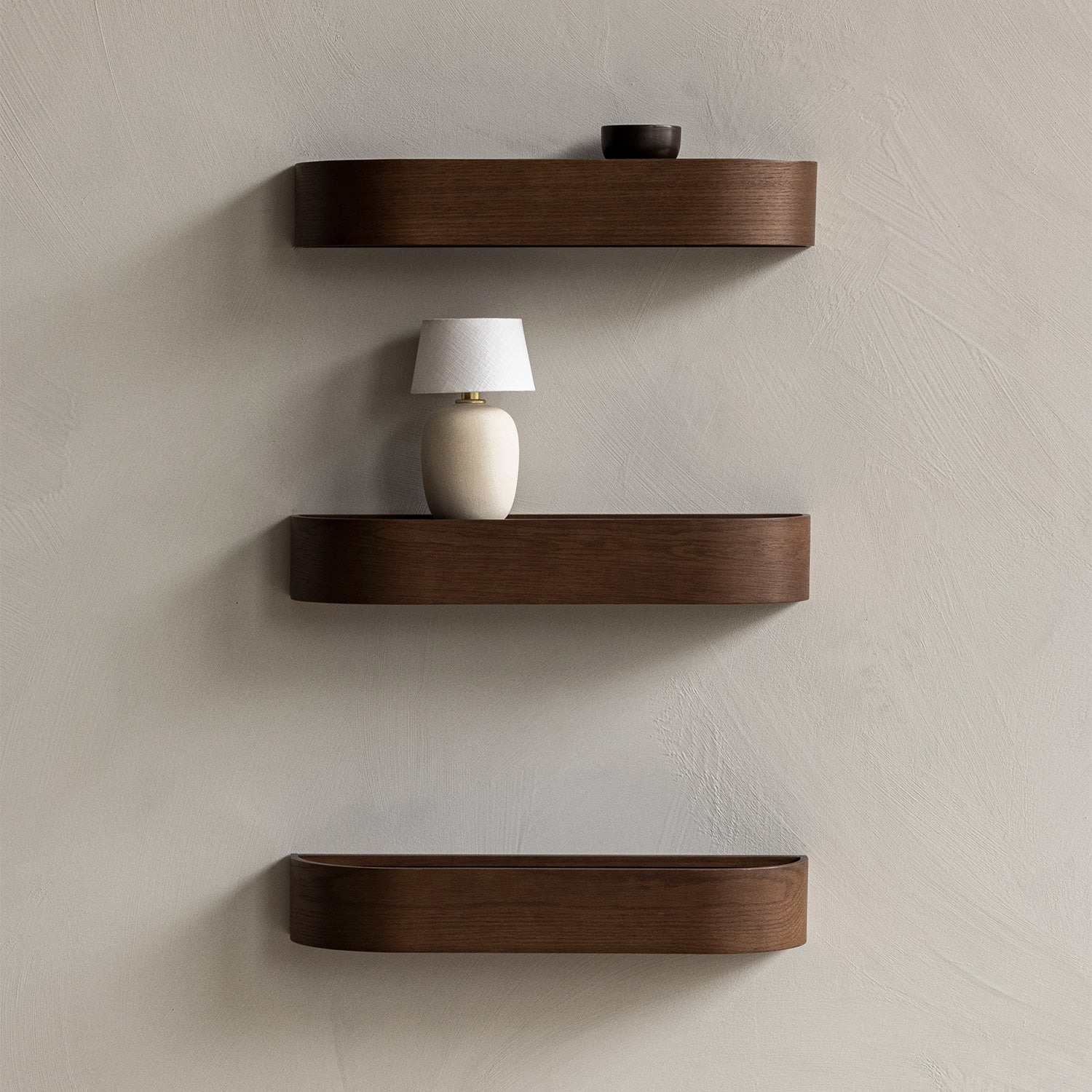 audo copenhagen (menu) | epoch shelf 50cm | dark stained oak - Image 2