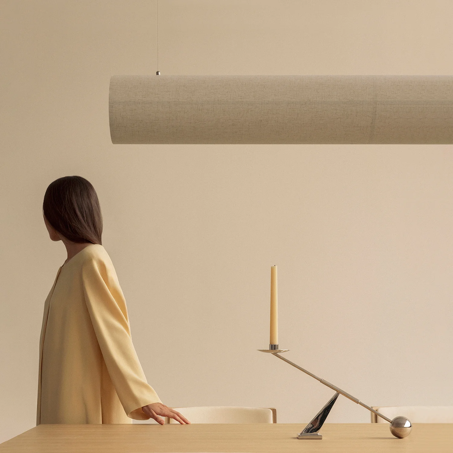 audo copenhagen (menu) | hashira linear pendant lamp | raw - Image 7