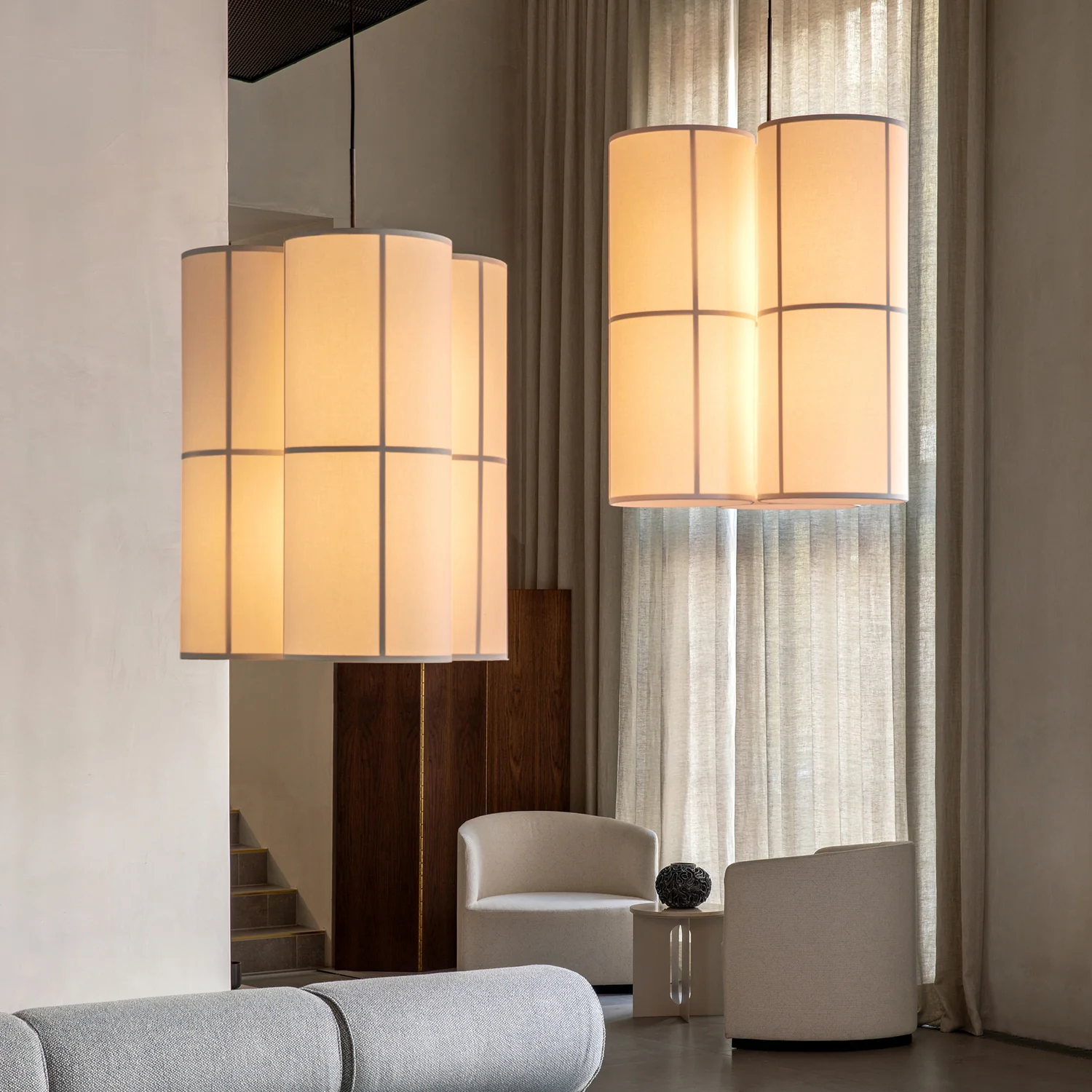 audo copenhagen (menu) | hashira pendant cluster small | white - DC - Image 12