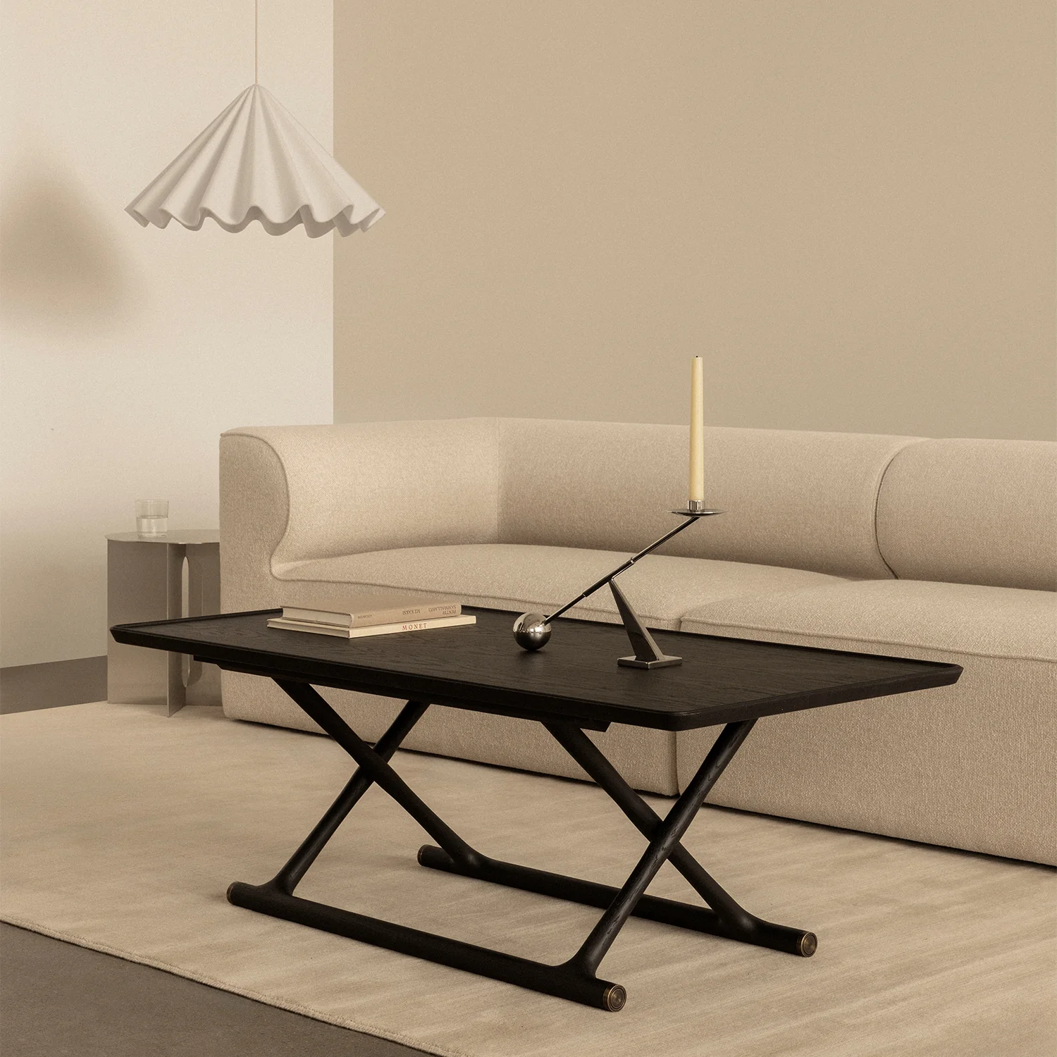 audo copenhagen (menu) | interconnect candle holder small | stainless steel - Image 13