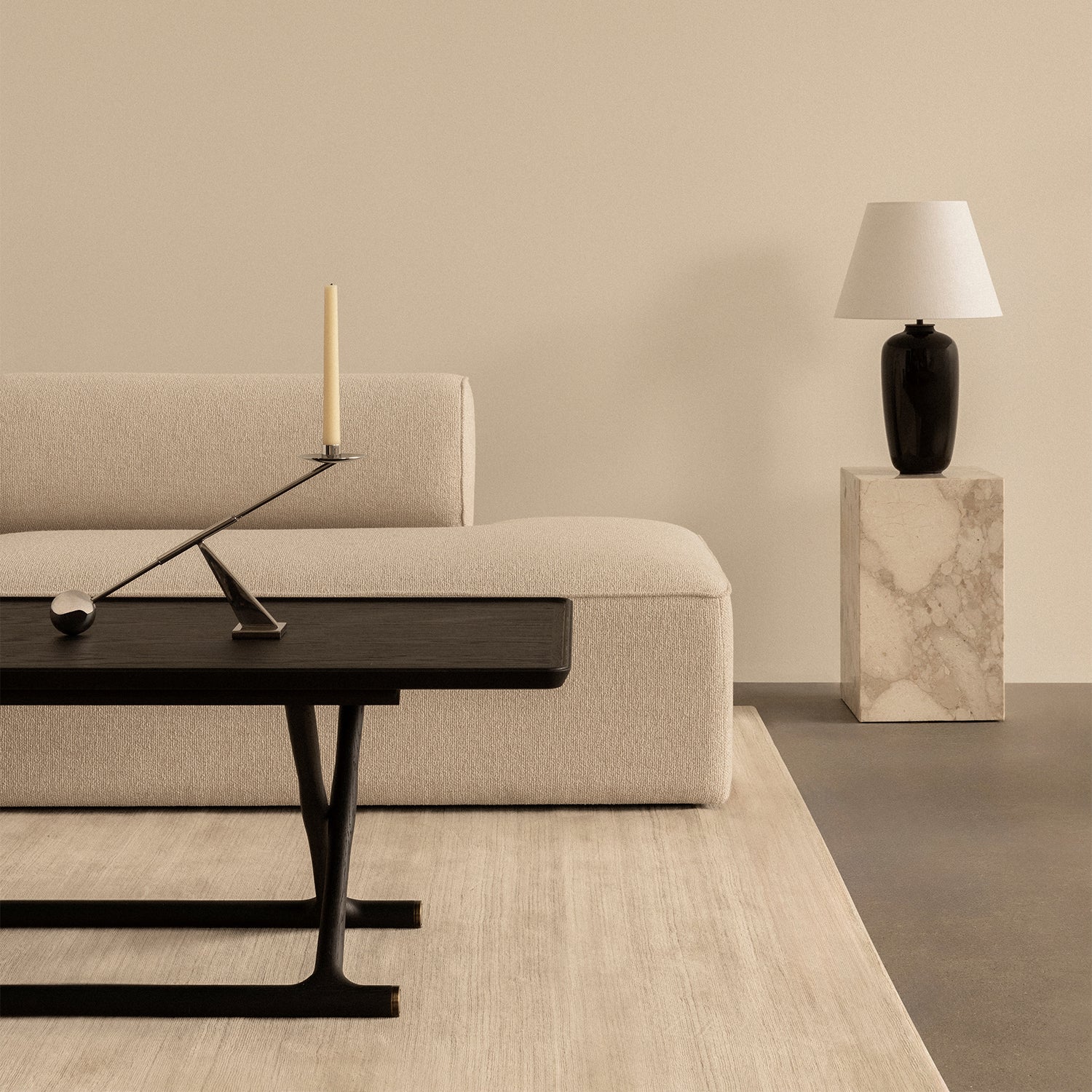 audo copenhagen (menu) | interconnect candle holder small | stainless steel - Image 14