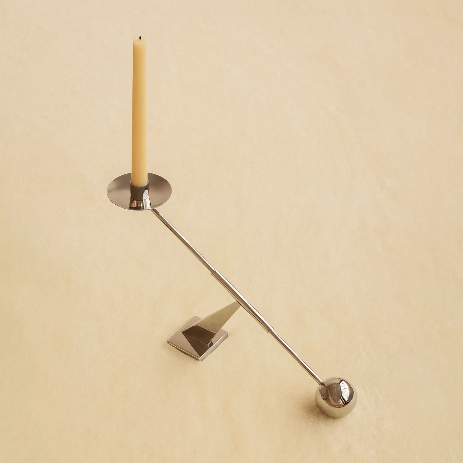 audo copenhagen (menu) | interconnect candle holder small | stainless steel - Image 7