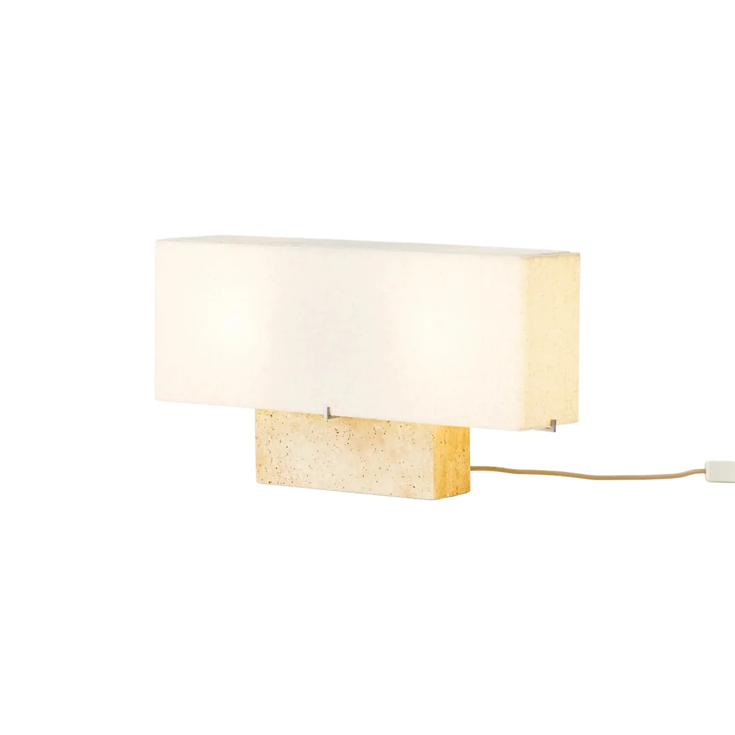 audo copenhagen | nonna table lamp 30cm | travertine stone - Image 5