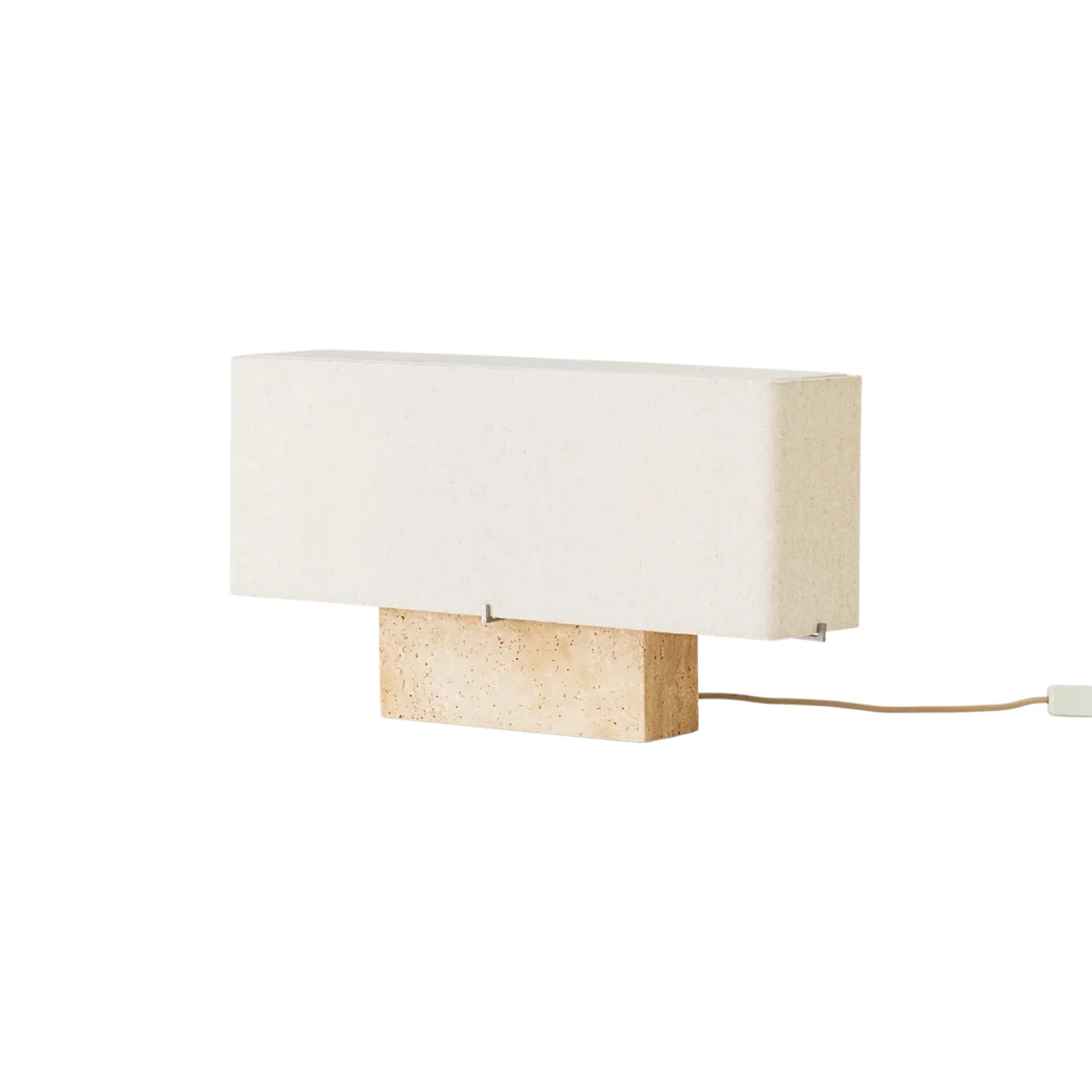 audo copenhagen | nonna table lamp 30cm | travertine stone - Image 6