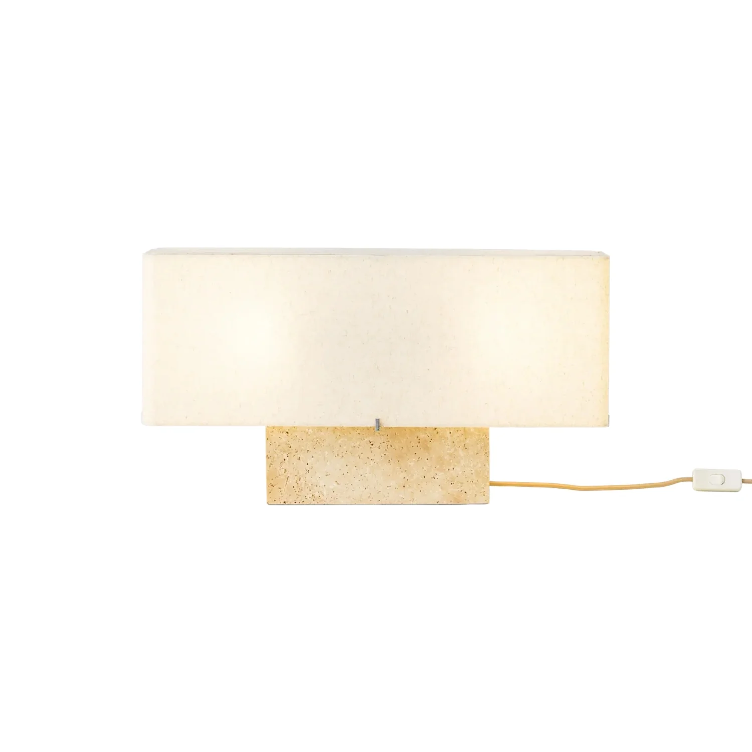 audo copenhagen | nonna table lamp 30cm | travertine stone - Image 7