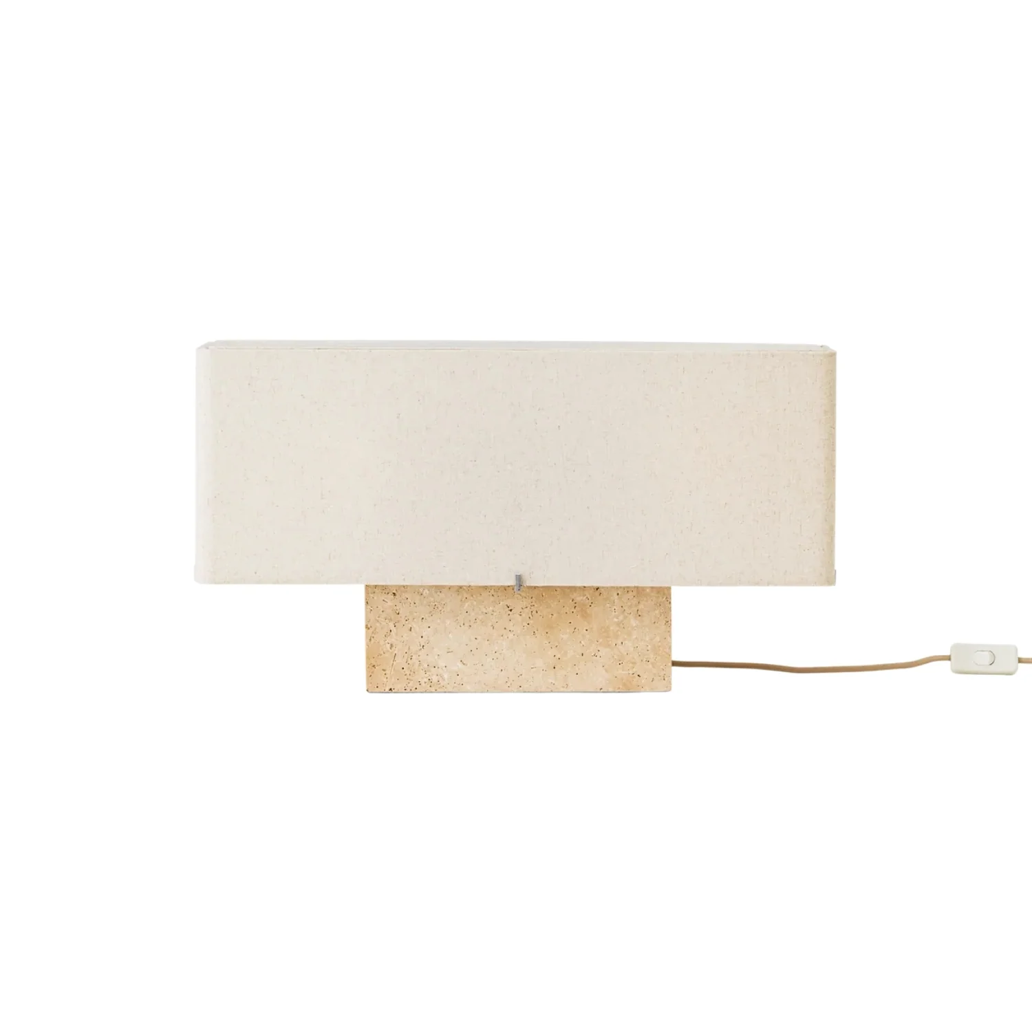 audo copenhagen | nonna table lamp 30cm | travertine stone - Image 8