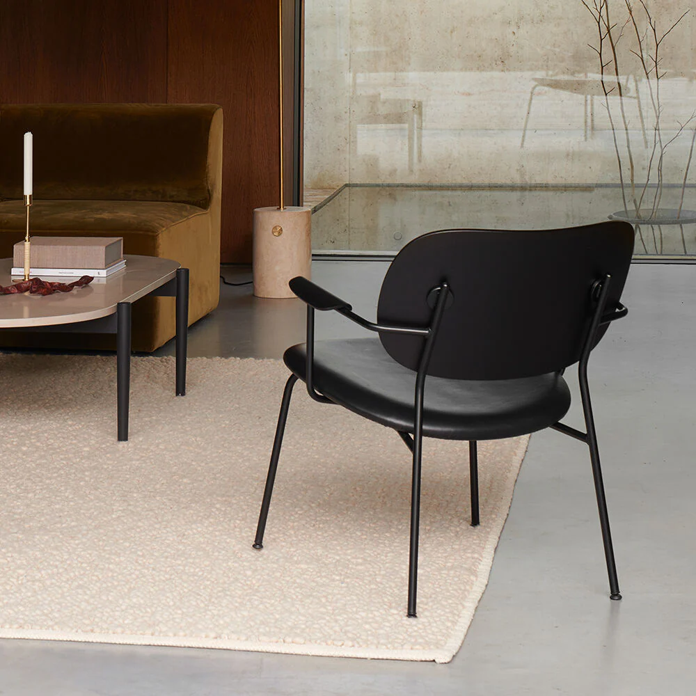 audo copenhagen (menu) | co lounge chair | black oak + leather - Image 2