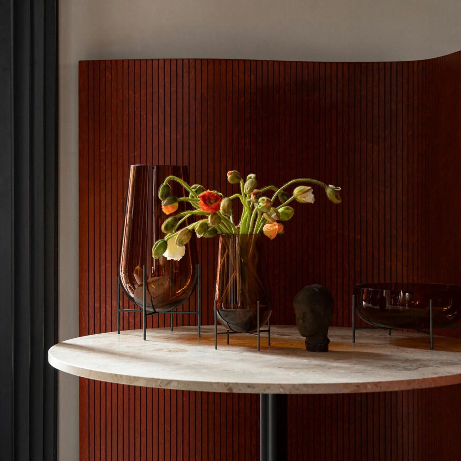 audo copenhagen (menu) | echasse vase | amber large - DC - Image 3