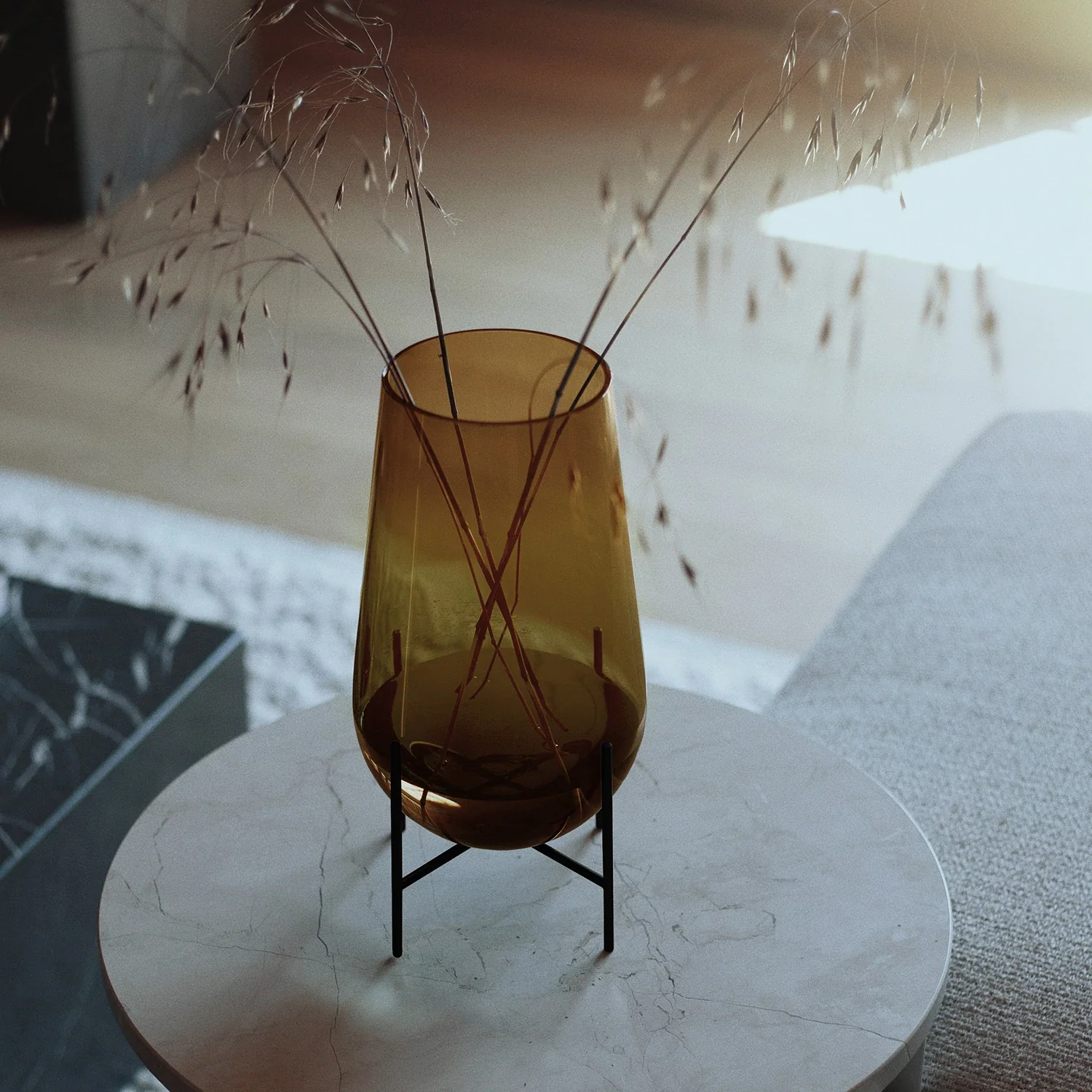 audo copenhagen (menu) | echasse vase | amber small - DC - Image 4