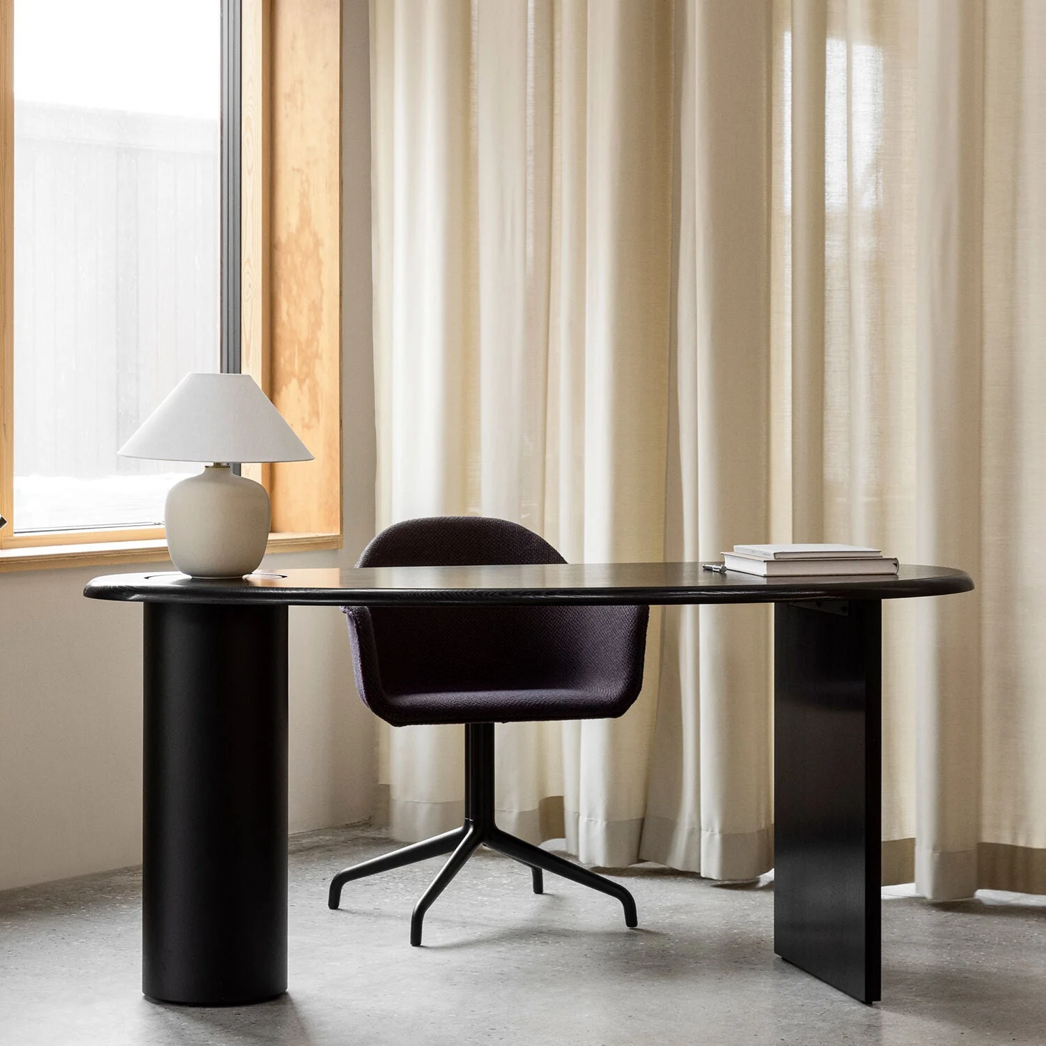 audo copenhagen (menu) | eclipse desk | dark oiled polished oak - Image 8