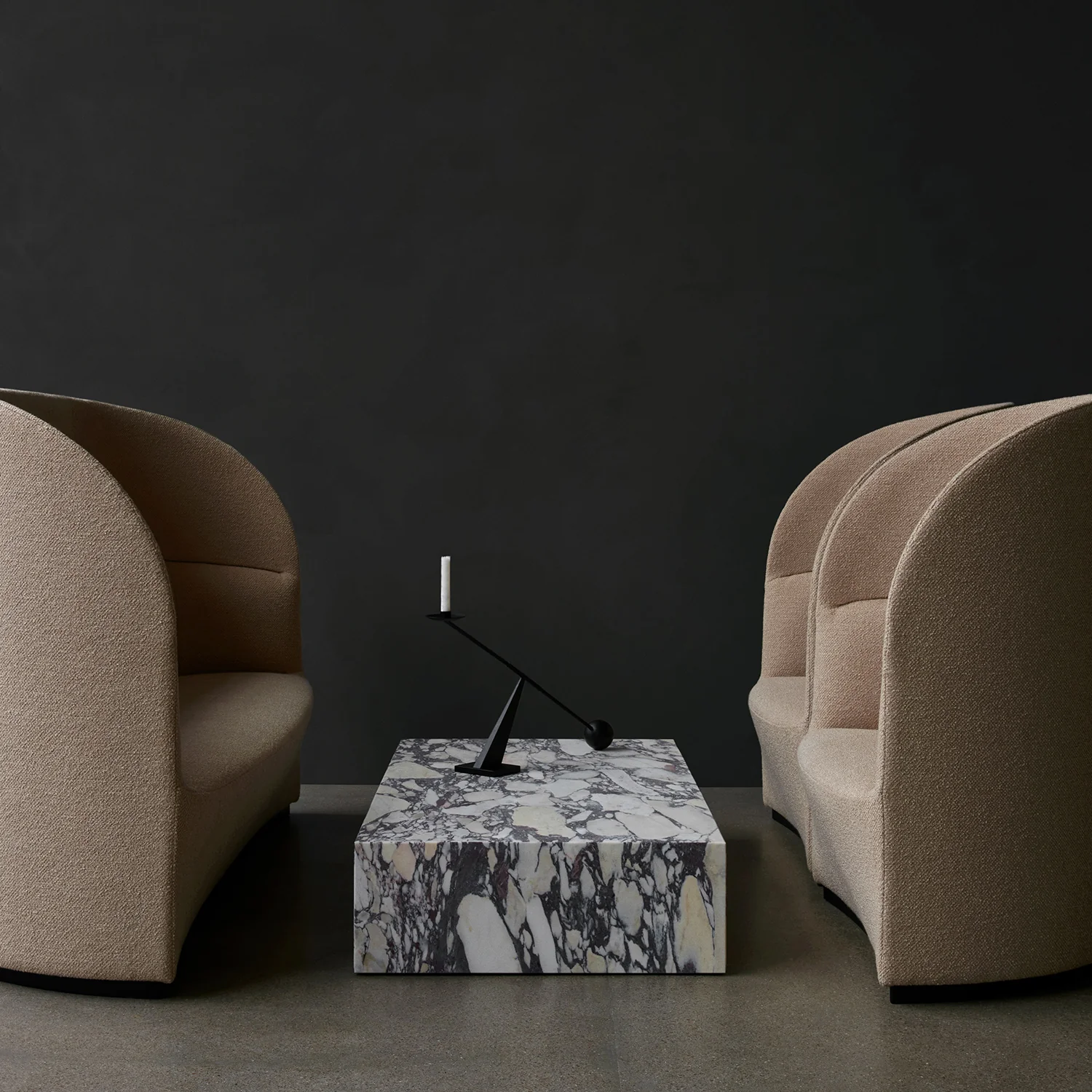 audo copenhagen (menu) | interconnect candle holder | black - Image 20
