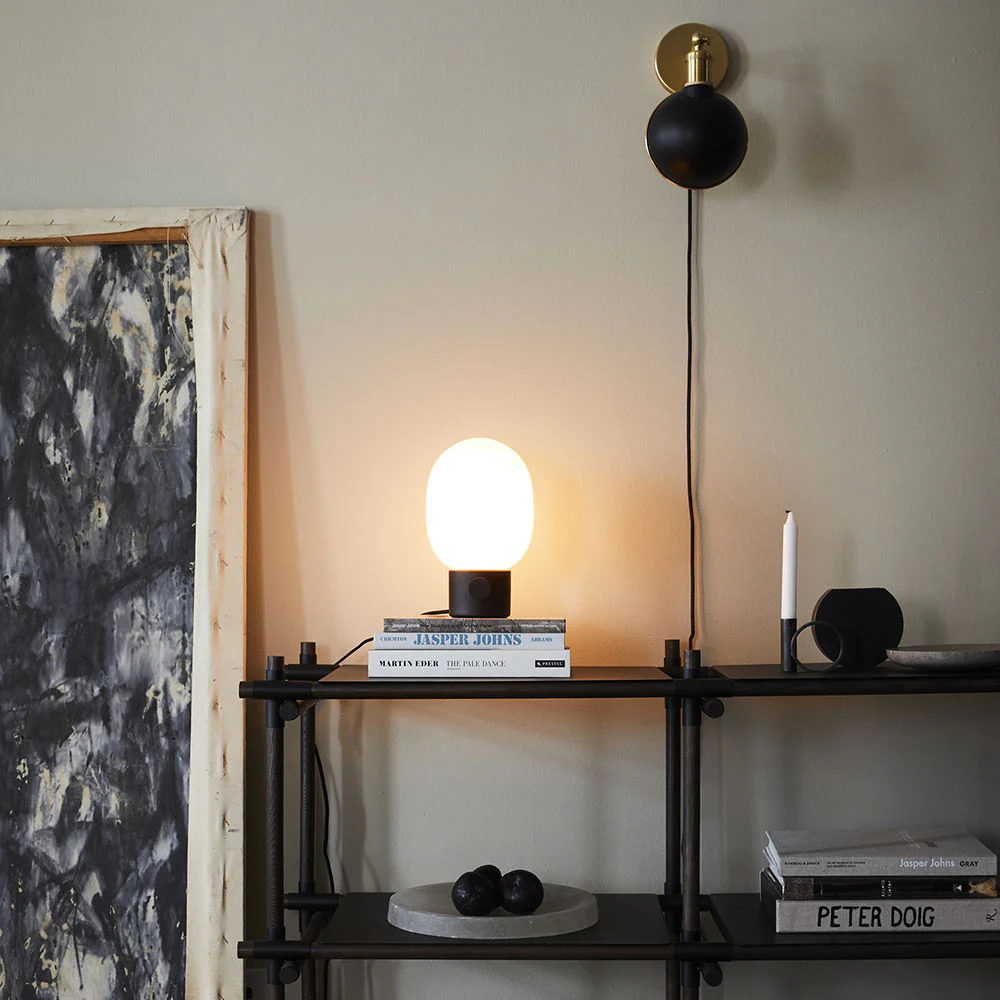 audo copenhagen (menu) | jwda table lamp small | black painted steel - Image 7
