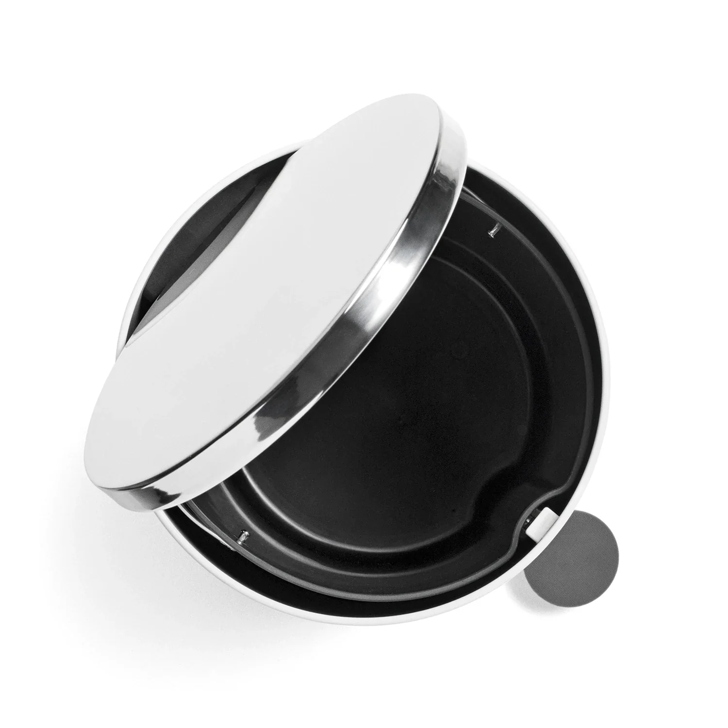 audo copenhagen (menu) | norm pedal bin 4 litre | gloss white - DC - Image 3
