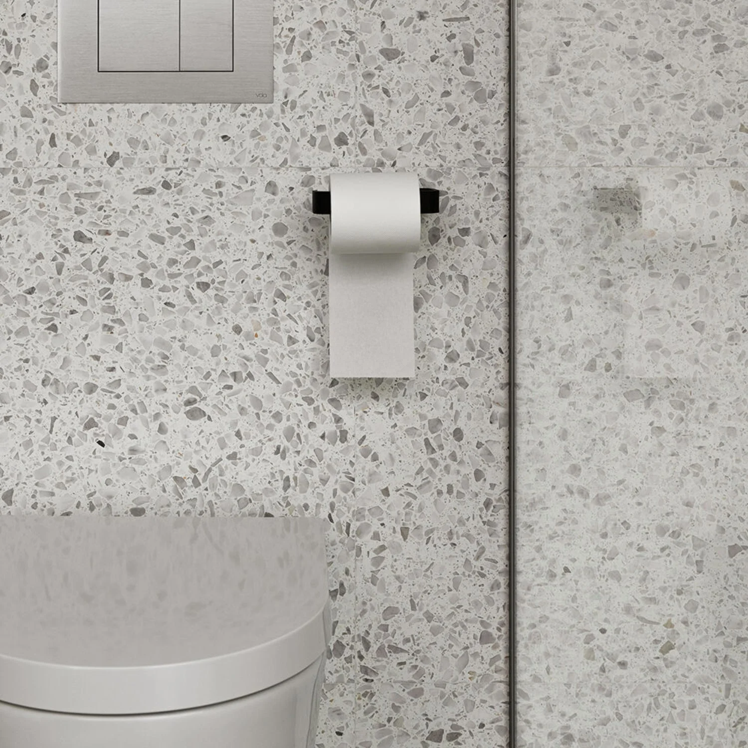 audo copenhagen (menu) | norm toilet roll holder | gloss white - DC - Image 5
