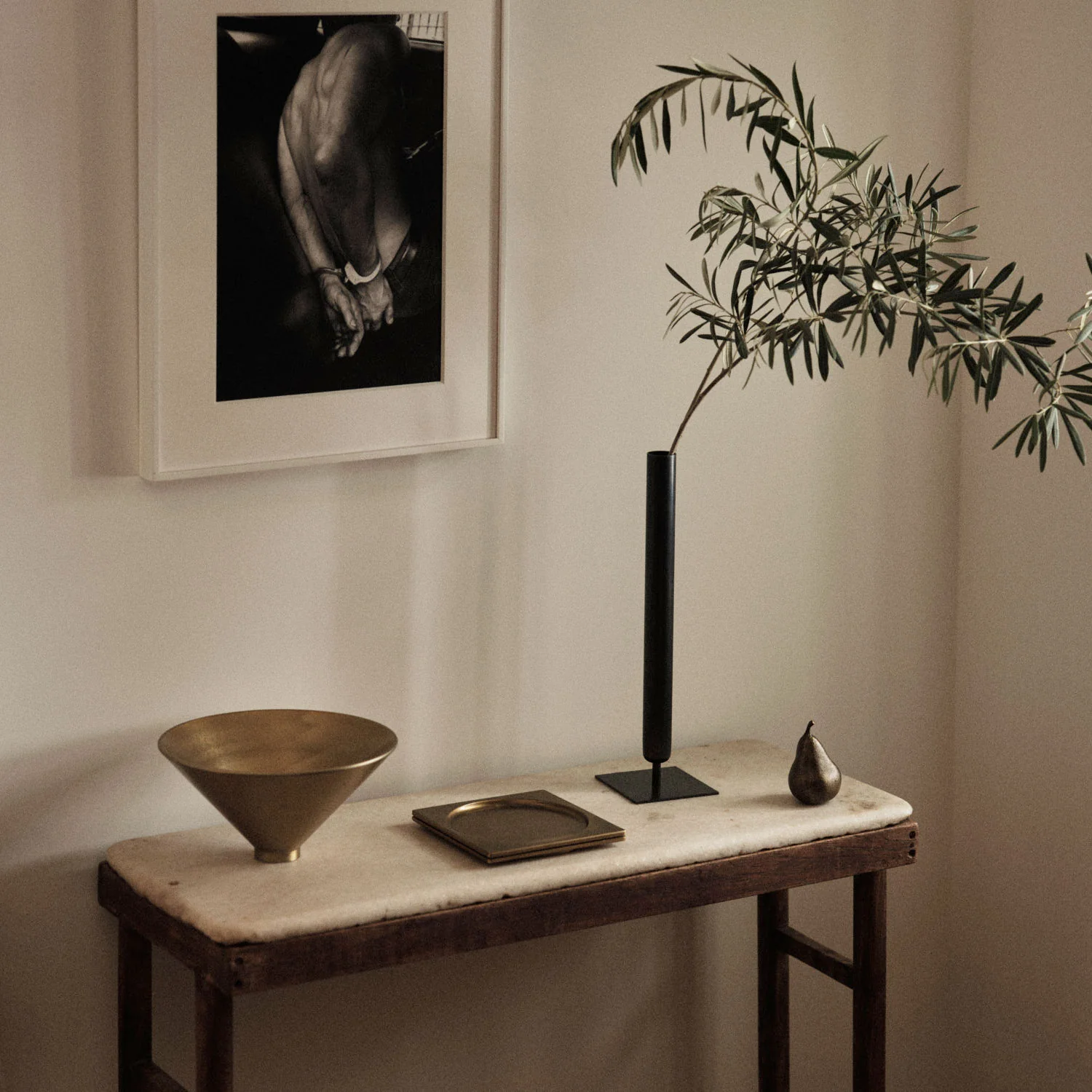 audo copenhagen (menu) | sentiment (pear) paper weight | brass - Image 10