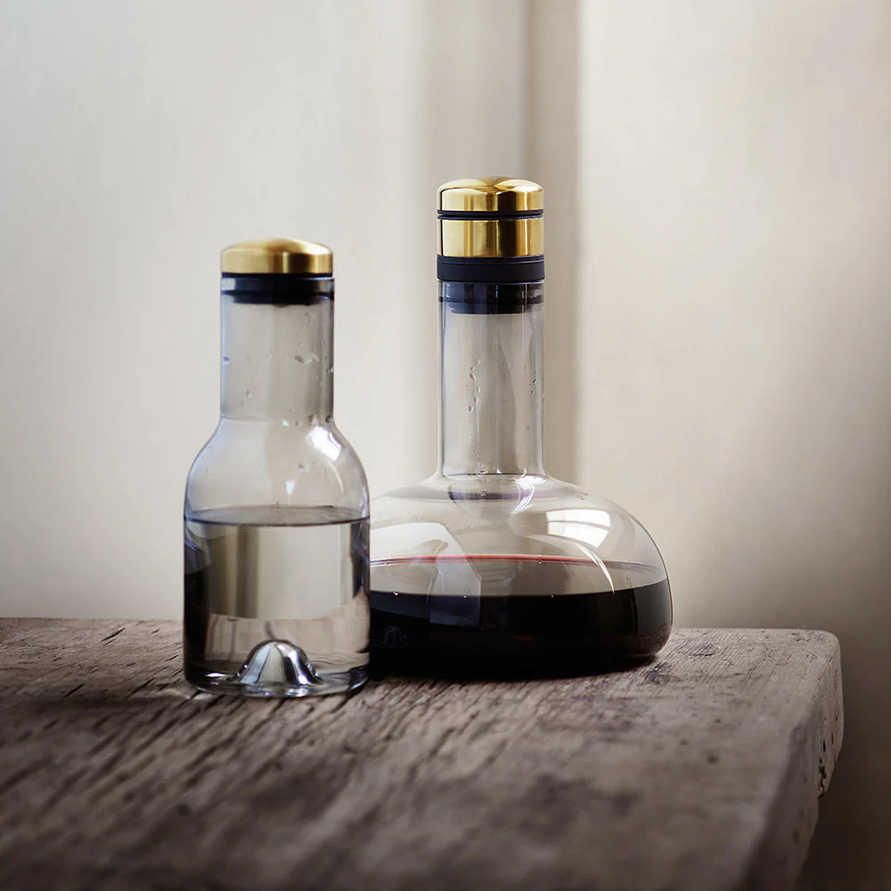 audo copenhagen (menu) | wine breather carafe | smoke + brass - Image 3