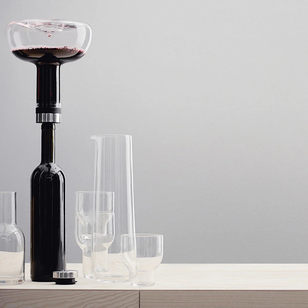 audo copenhagen (menu) | wine breather carafe | smoke + brass - Image 7