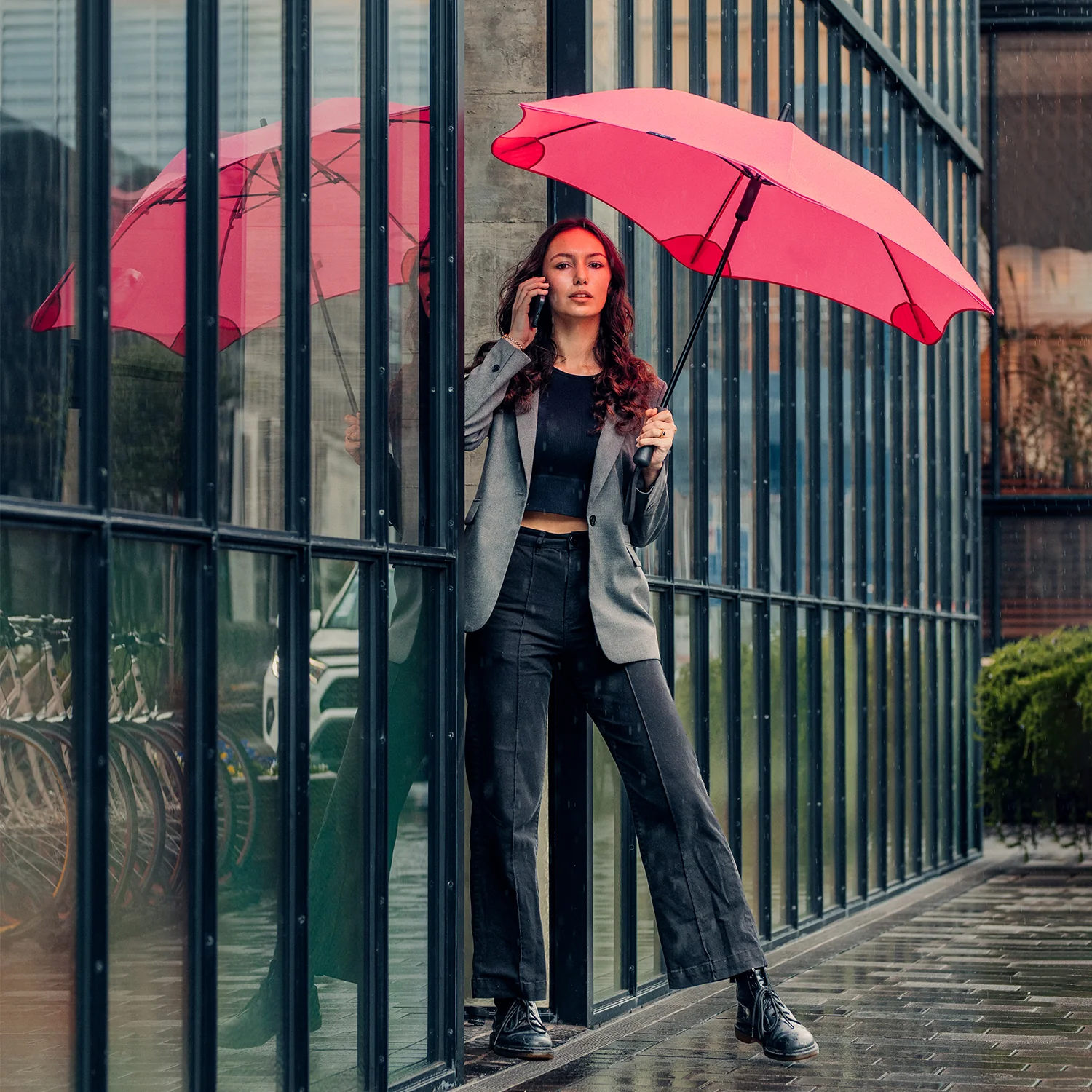 blunt | classic umbrella | hibiscus pink - Image 2