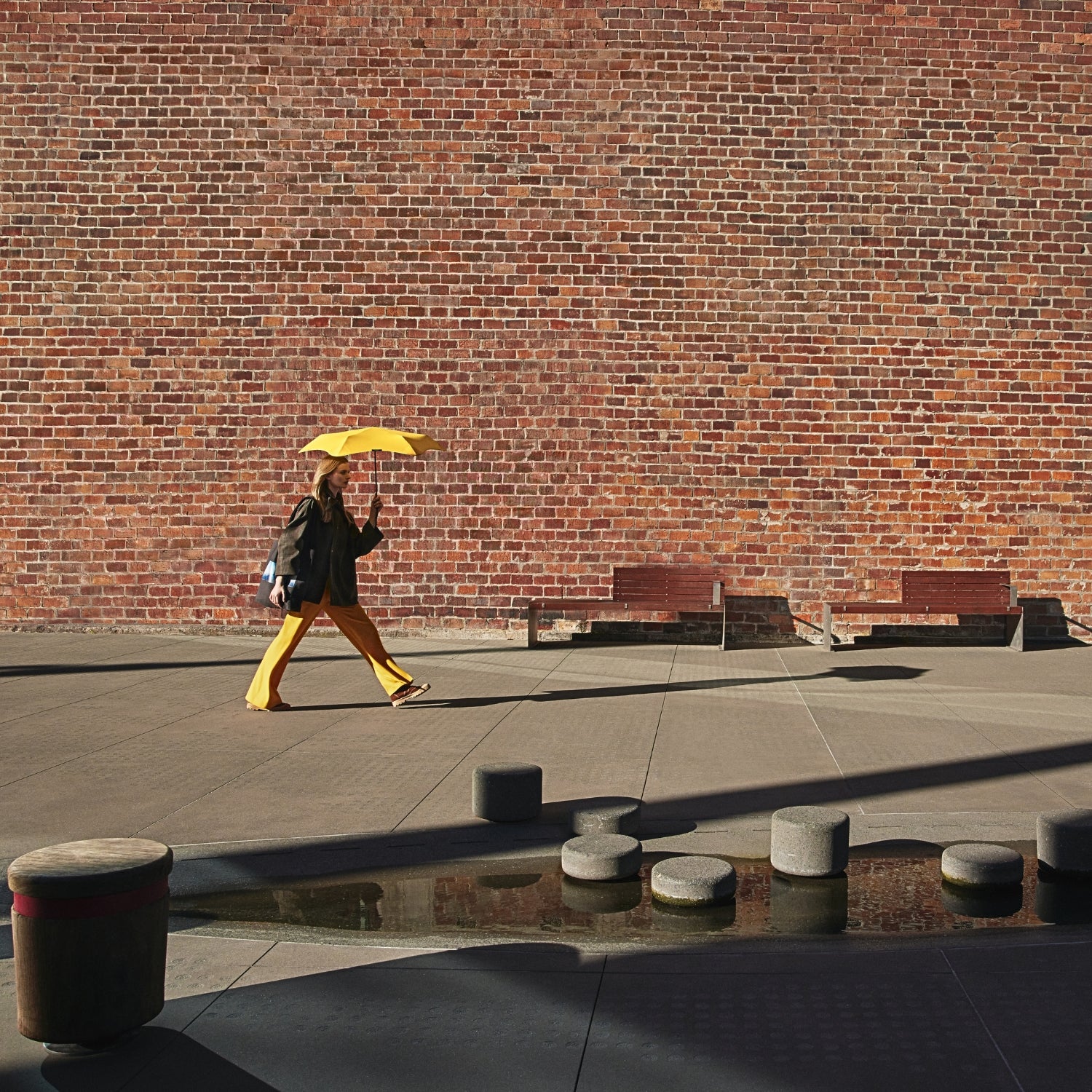 blunt | neo mini umbrella | citrus yellow - Image 4
