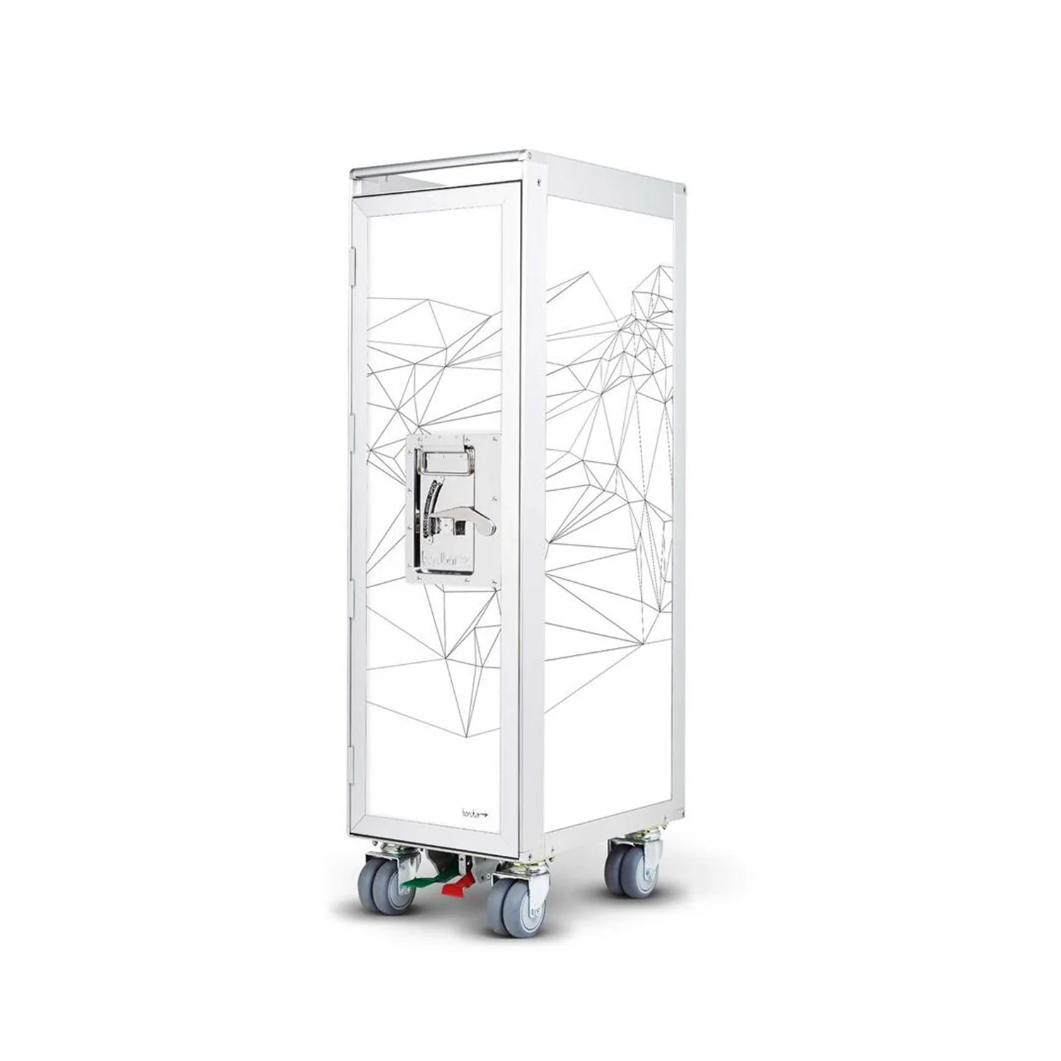 bordbar | classic trolley | OUTER TROLLEY ONLY - aluminium - Image 11