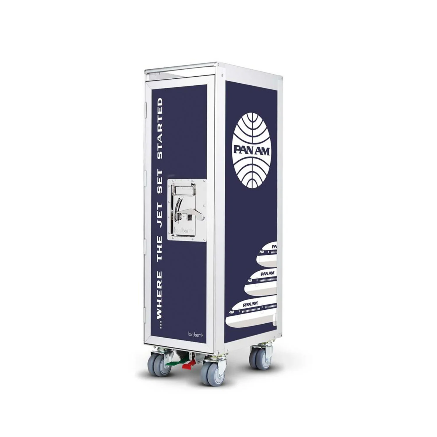 bordbar | classic trolley | OUTER TROLLEY ONLY - aluminium - Image 14