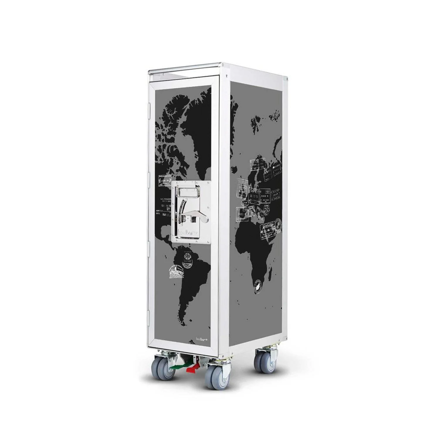 bordbar | classic trolley | OUTER TROLLEY ONLY - aluminium - Image 15