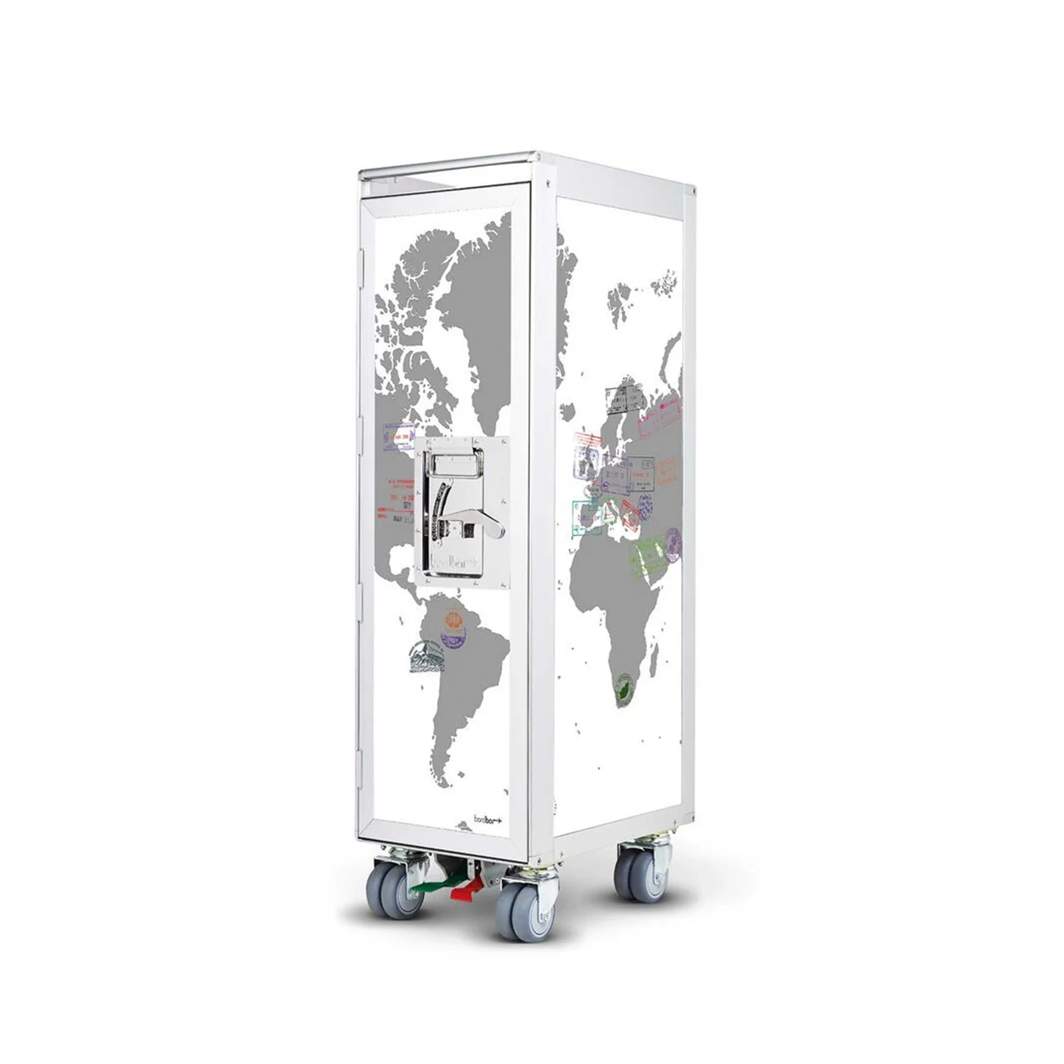 bordbar | classic trolley | OUTER TROLLEY ONLY - aluminium - Image 16