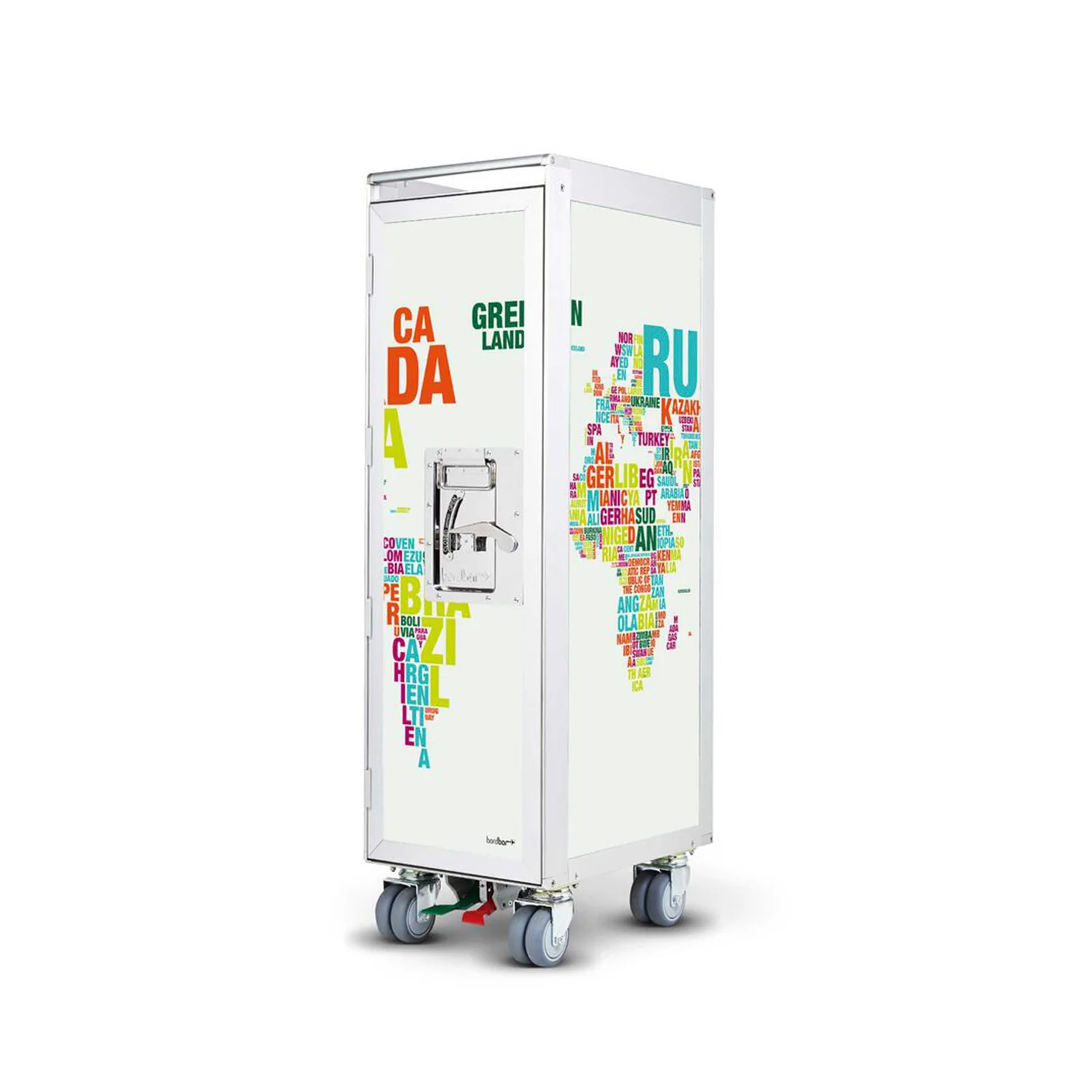 bordbar | classic trolley | OUTER TROLLEY ONLY - aluminium - Image 17