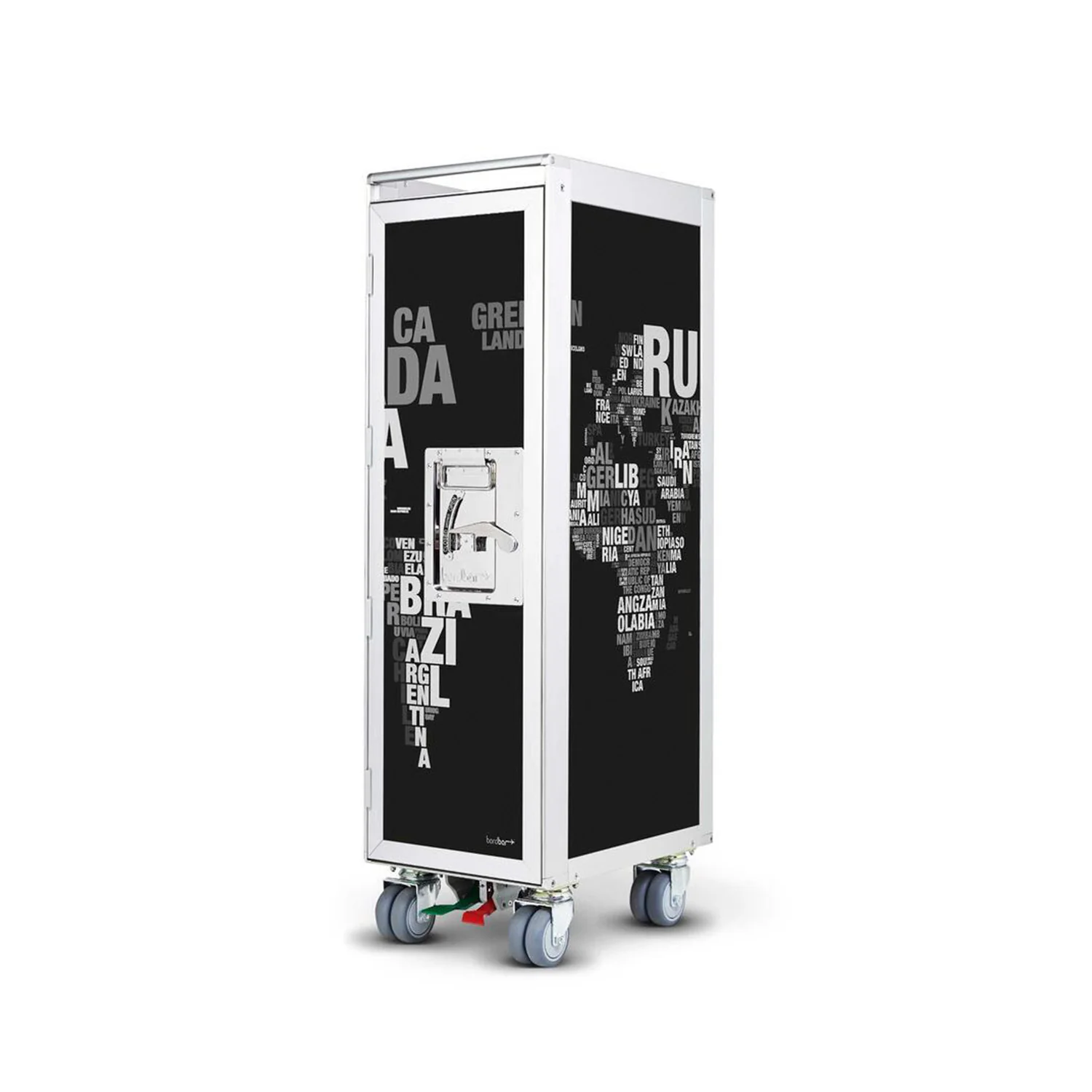 bordbar | classic trolley | OUTER TROLLEY ONLY - aluminium - Image 18