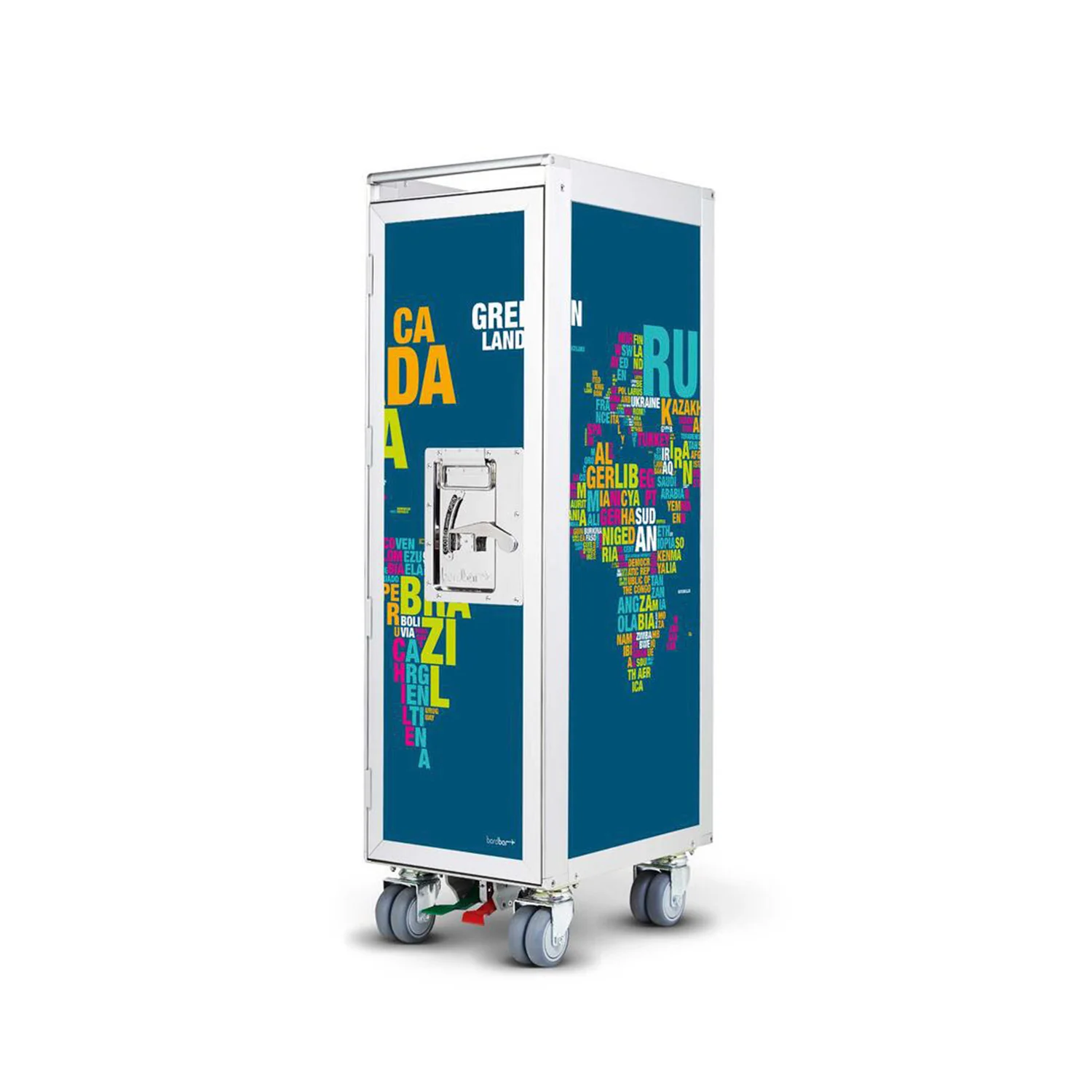 bordbar | classic trolley | OUTER TROLLEY ONLY - aluminium - Image 19