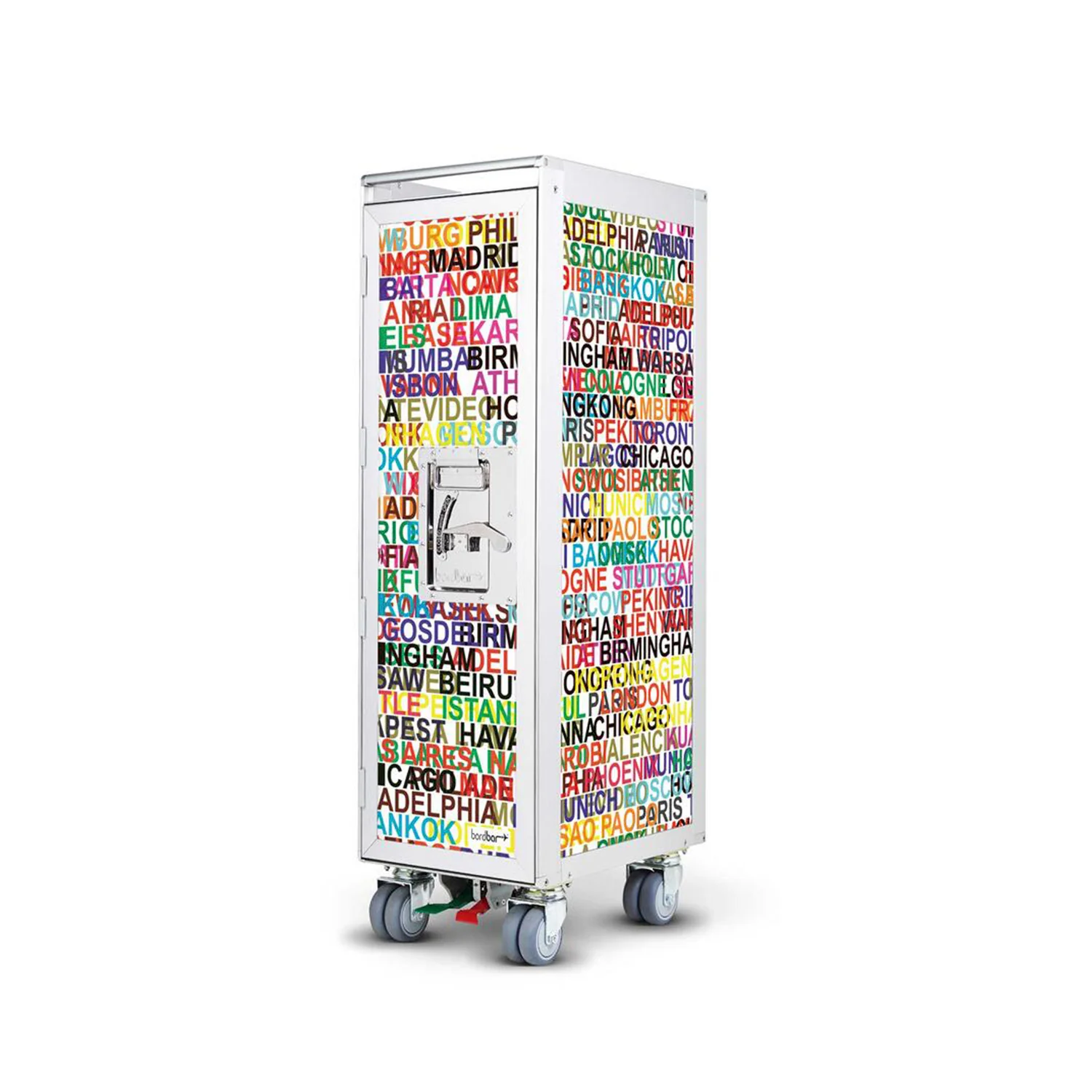 bordbar | classic trolley | OUTER TROLLEY ONLY - aluminium - Image 7