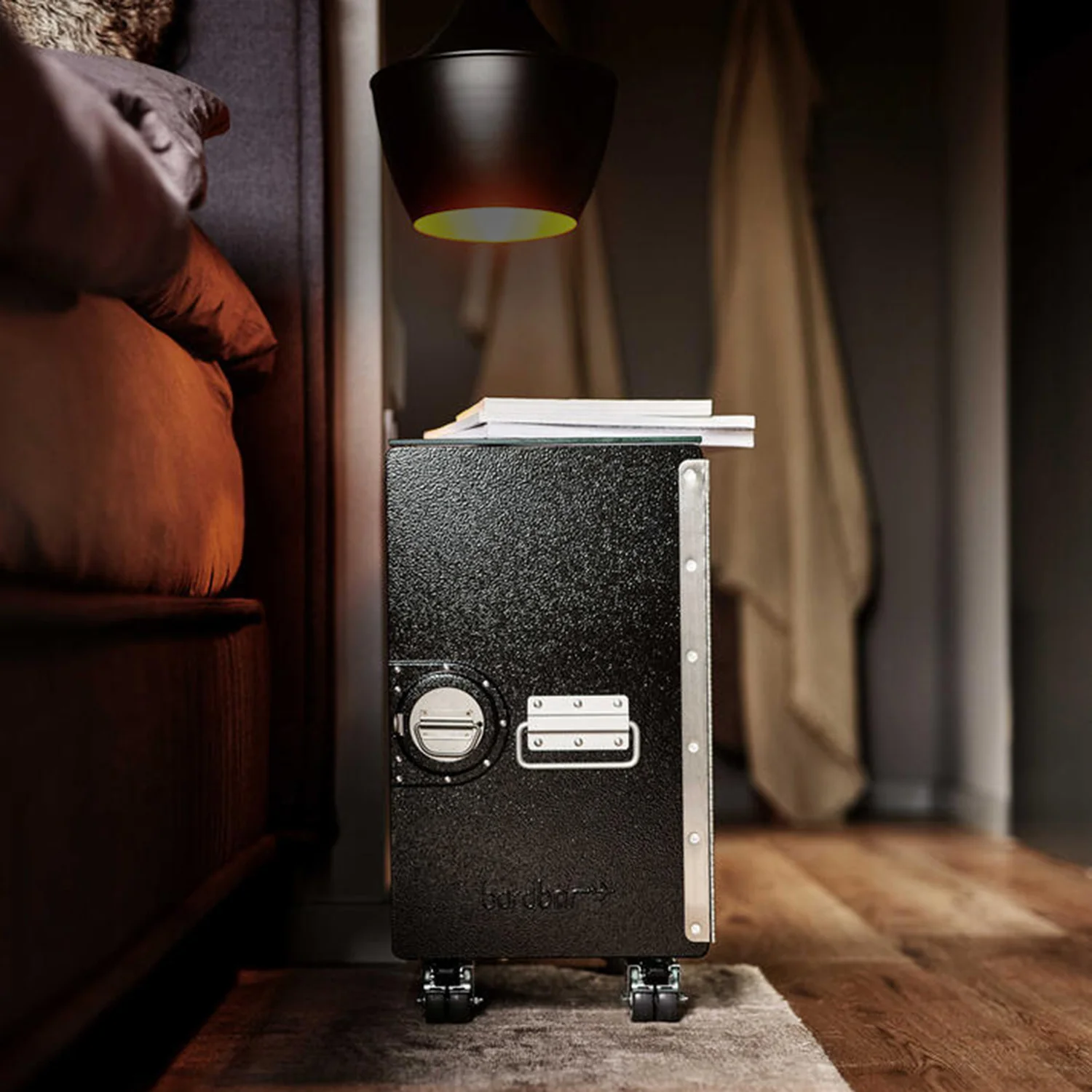 bordbar | box trolley + bedside equipment | black - Image 6