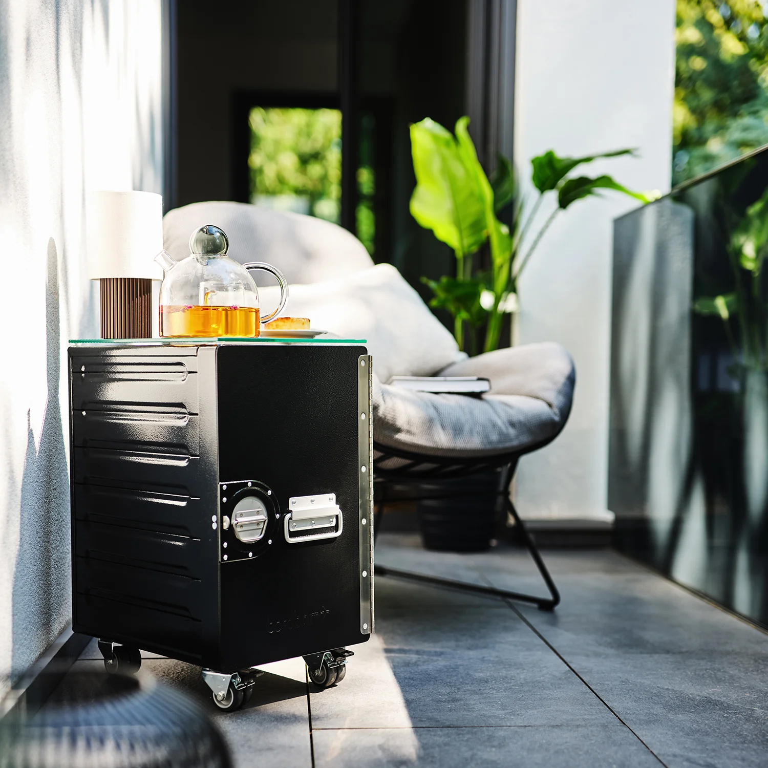 bordbar | box trolley + bedside equipment | black - Image 9