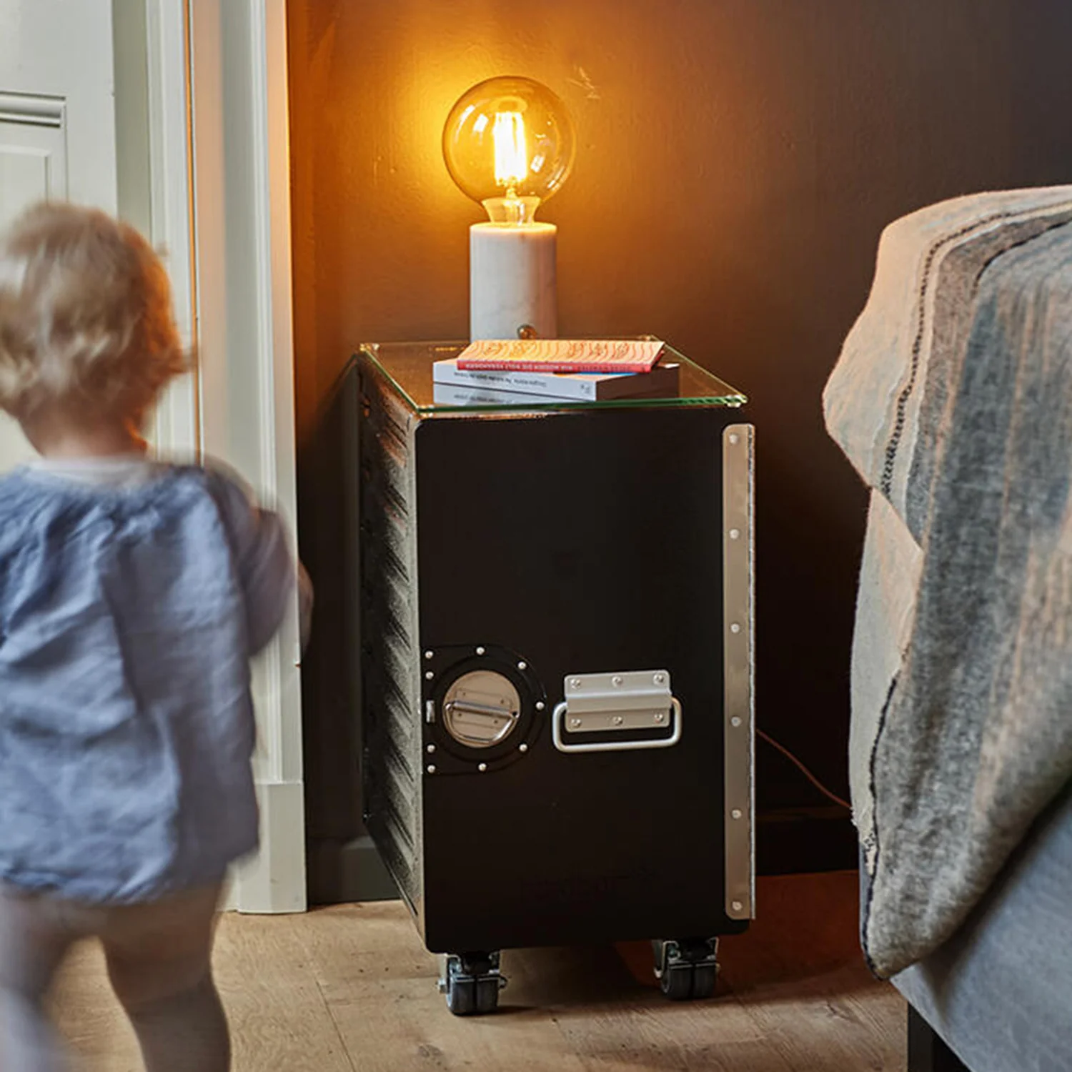 bordbar | box trolley + bedside equipment | black - Image 5