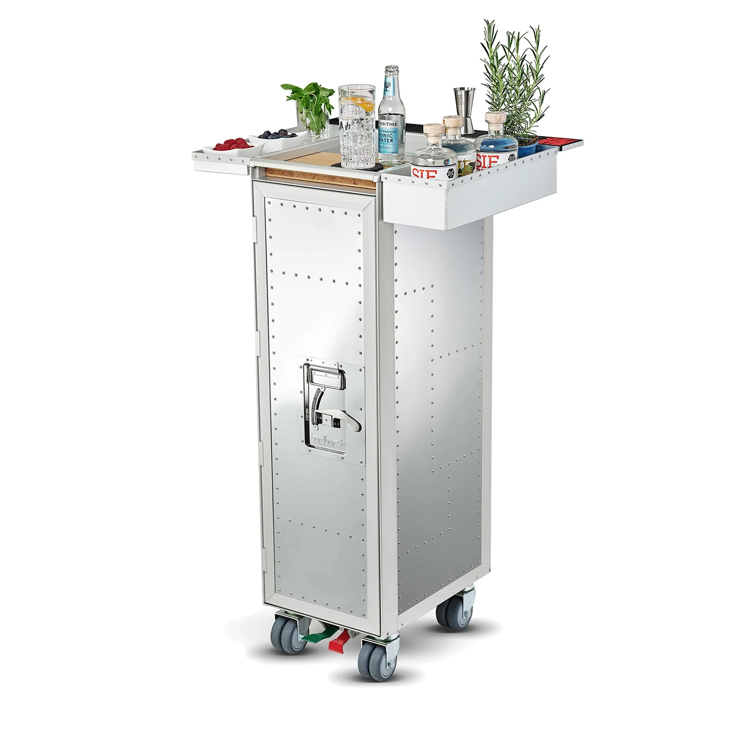 bordbar | airline trolley | rivet rocker by siegfried + classic door